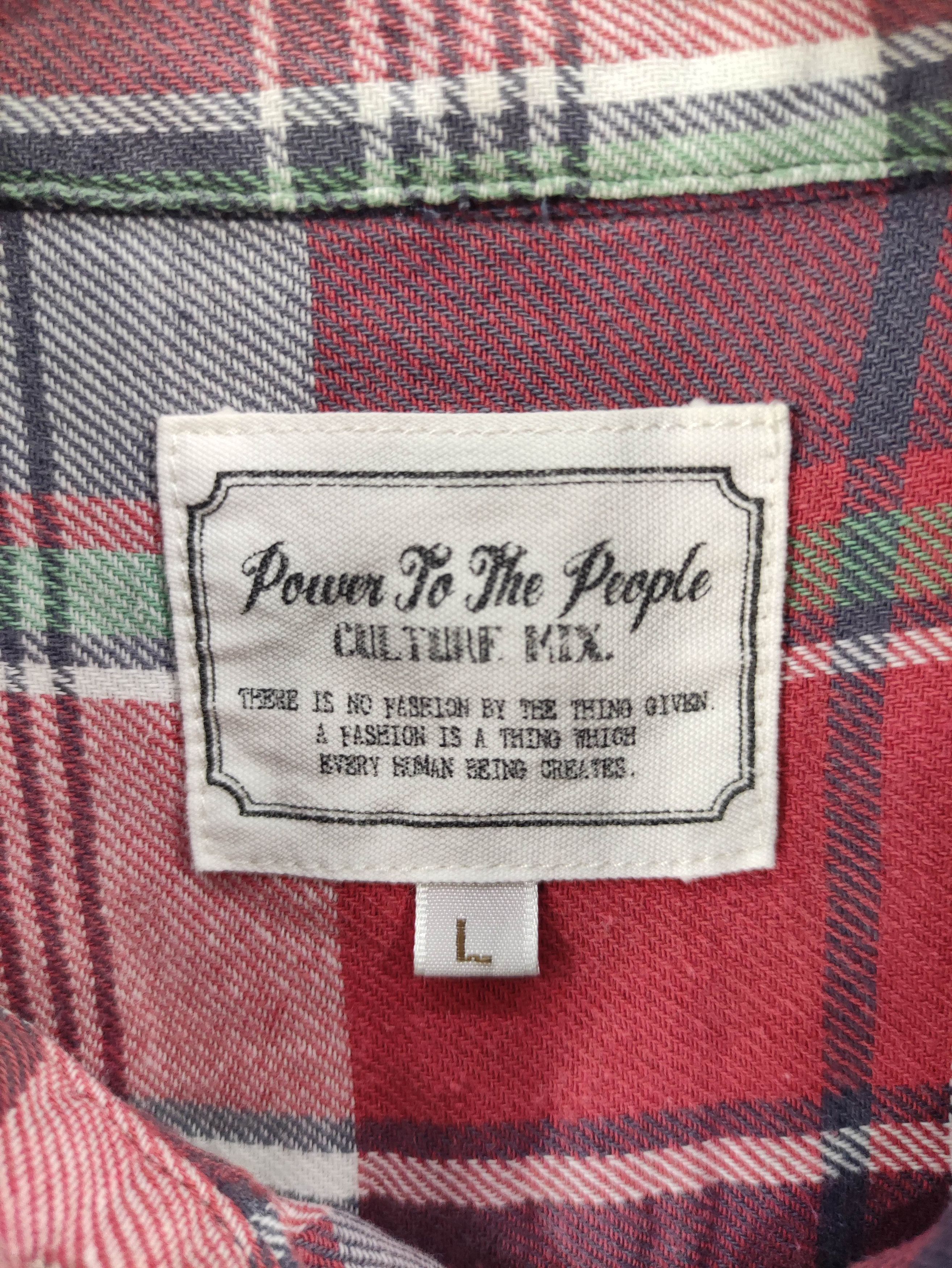 Japanese Brand Vintage Flannel Shirt Button Up Long Sleeve Size US M / EU 48-50 / 2 - 3 Thumbnail