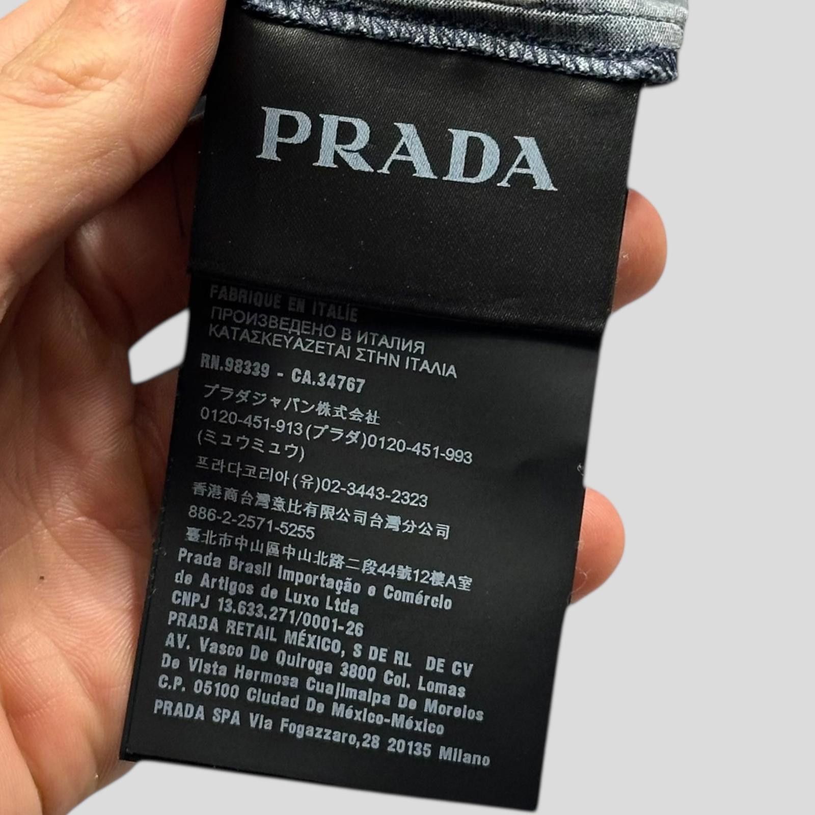 Prada Prada 2018 Rubber Race Logo Sailing Print Shirt - M Size US M / EU 48-50 / 2 - 6 Thumbnail