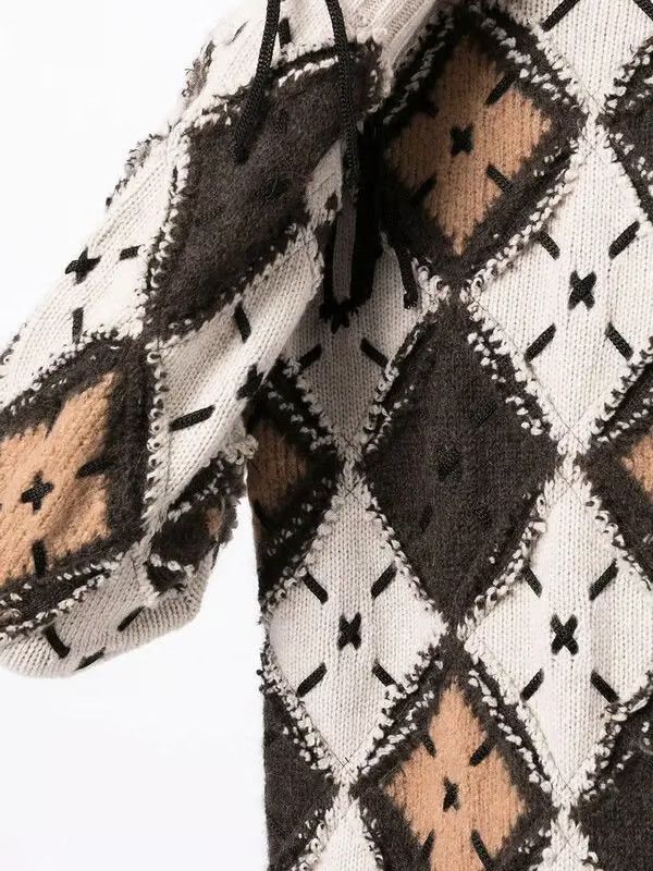 Amiri o1y0525 Crewneck Sweater in Multicolor Size US L / EU 52-54 / 3 - 2 Thumbnail