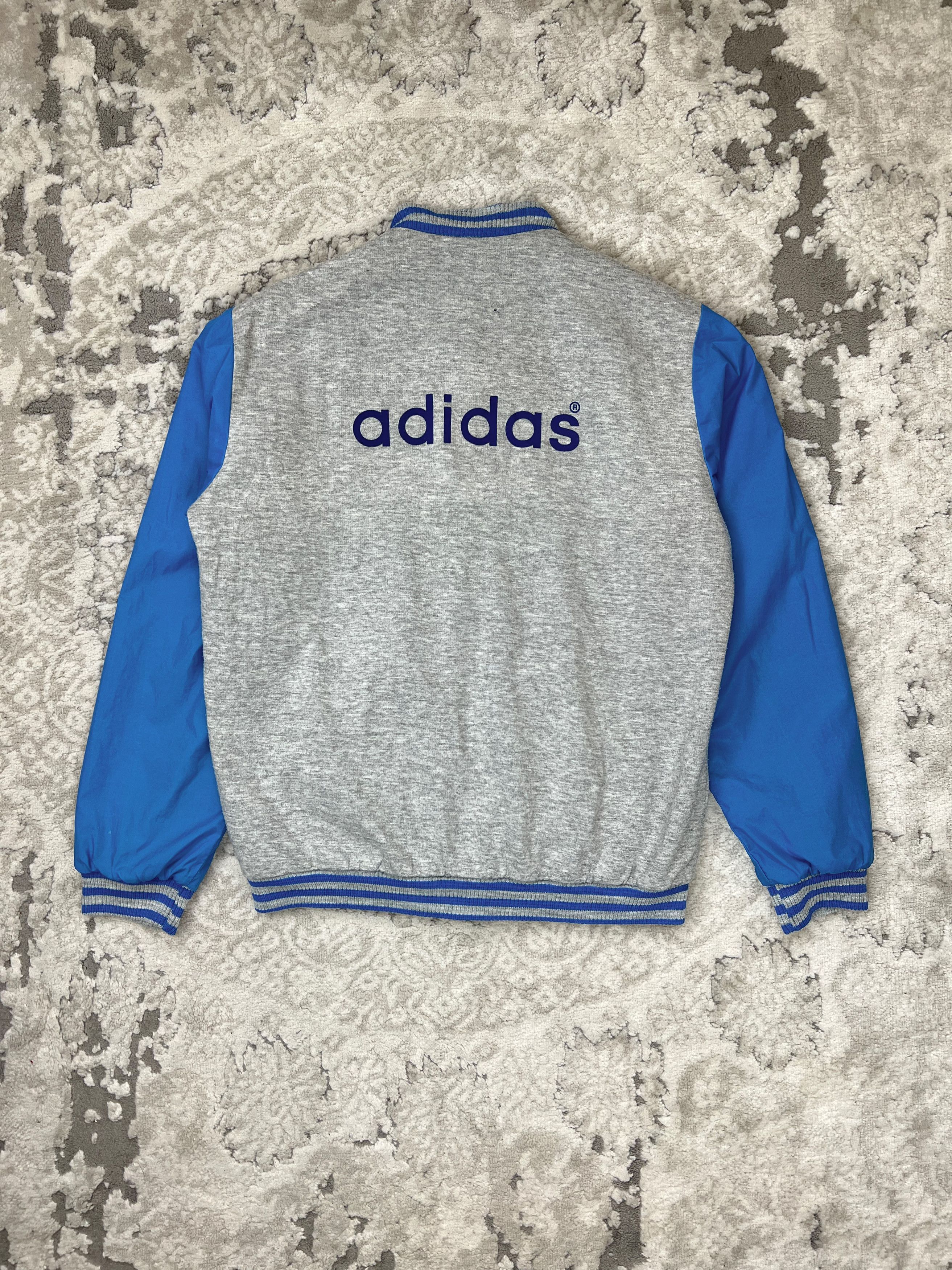 Adidas × Vintage Vintage Adidas Ventex 2 Side Bomber Jacket – Made in France Size US S / EU 44-46 / 1 - 17 Thumbnail