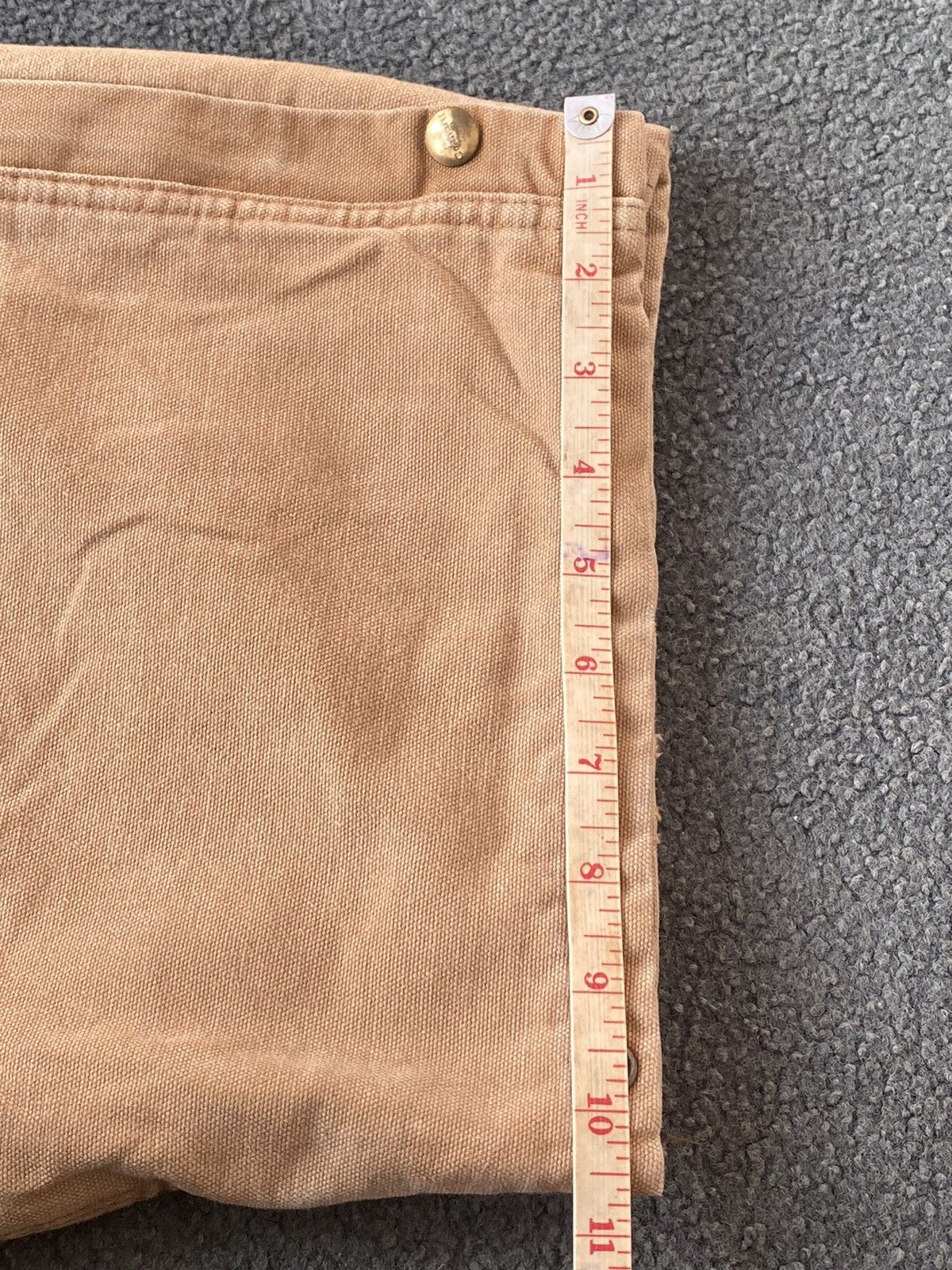 Carhartt × Vintage VINTAGE 1996 CARHARTT LINNED BIBOVERALL Size US 44 / EU 60 - 19 Thumbnail