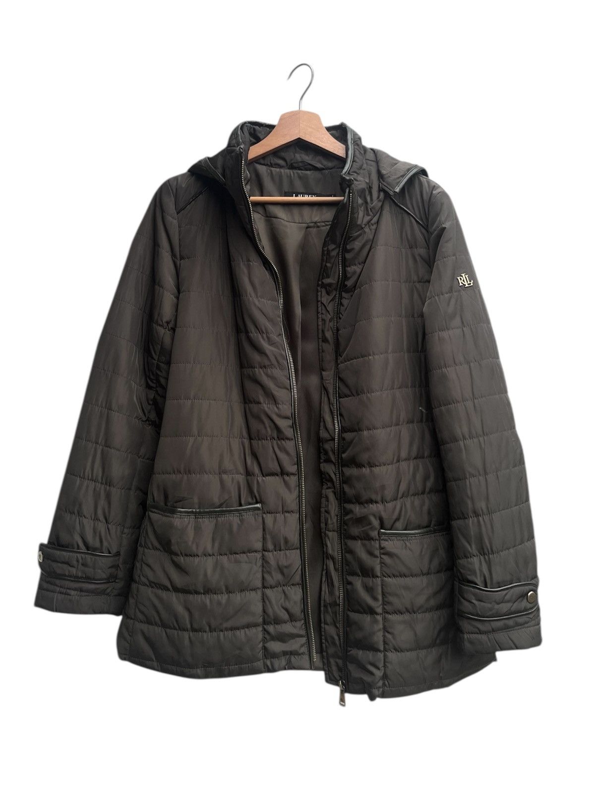 Lauren Ralph Lauren Lauren Ralph Lauren Quilted Mockneck Jacket Size M / US 6-8 / IT 42-44 - 2 Thumbnail