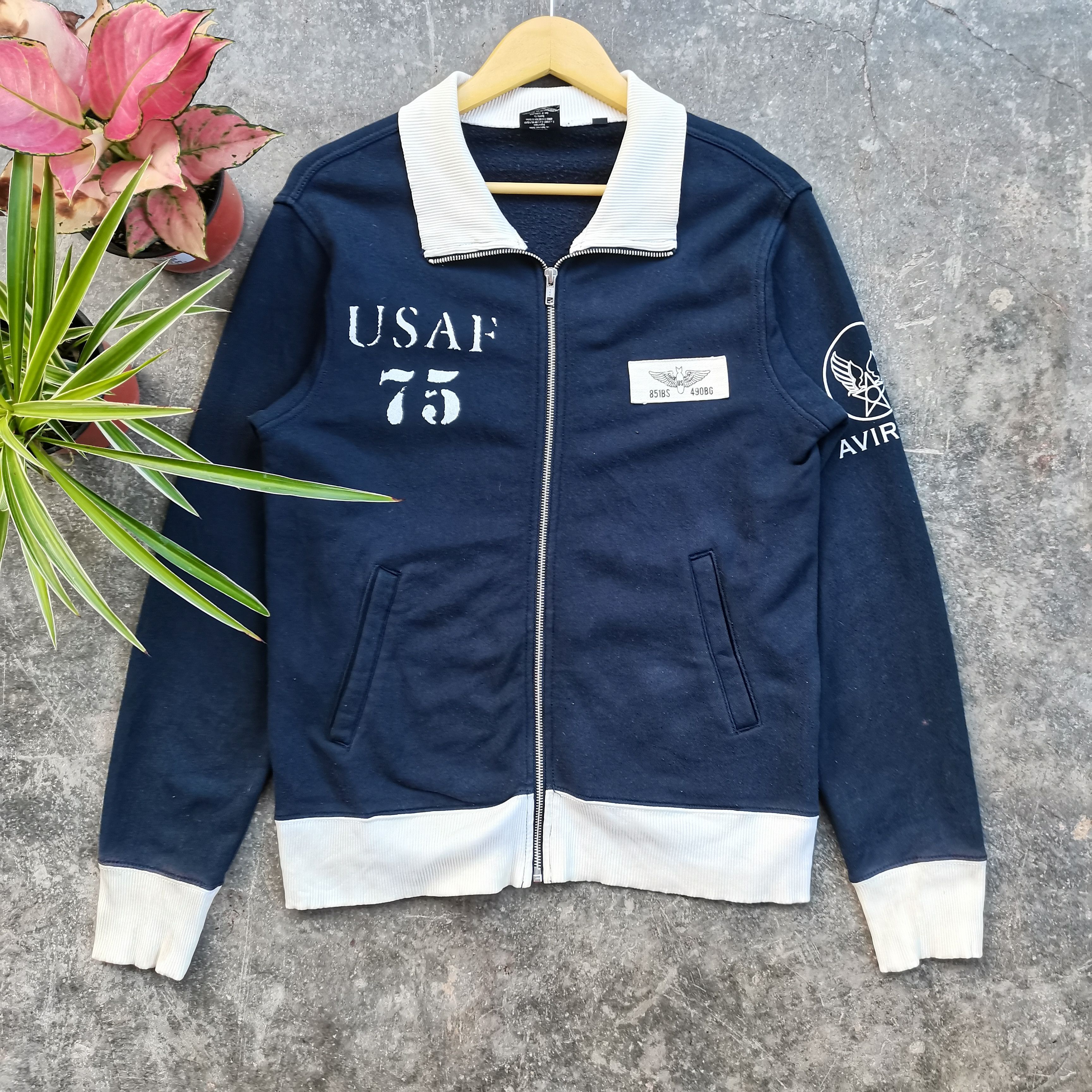 Avirex Vintage AVIREX X U.S.A.F Zipper Up Jacket Size US M / EU 48-50 / 2 - 1 Thumbnail