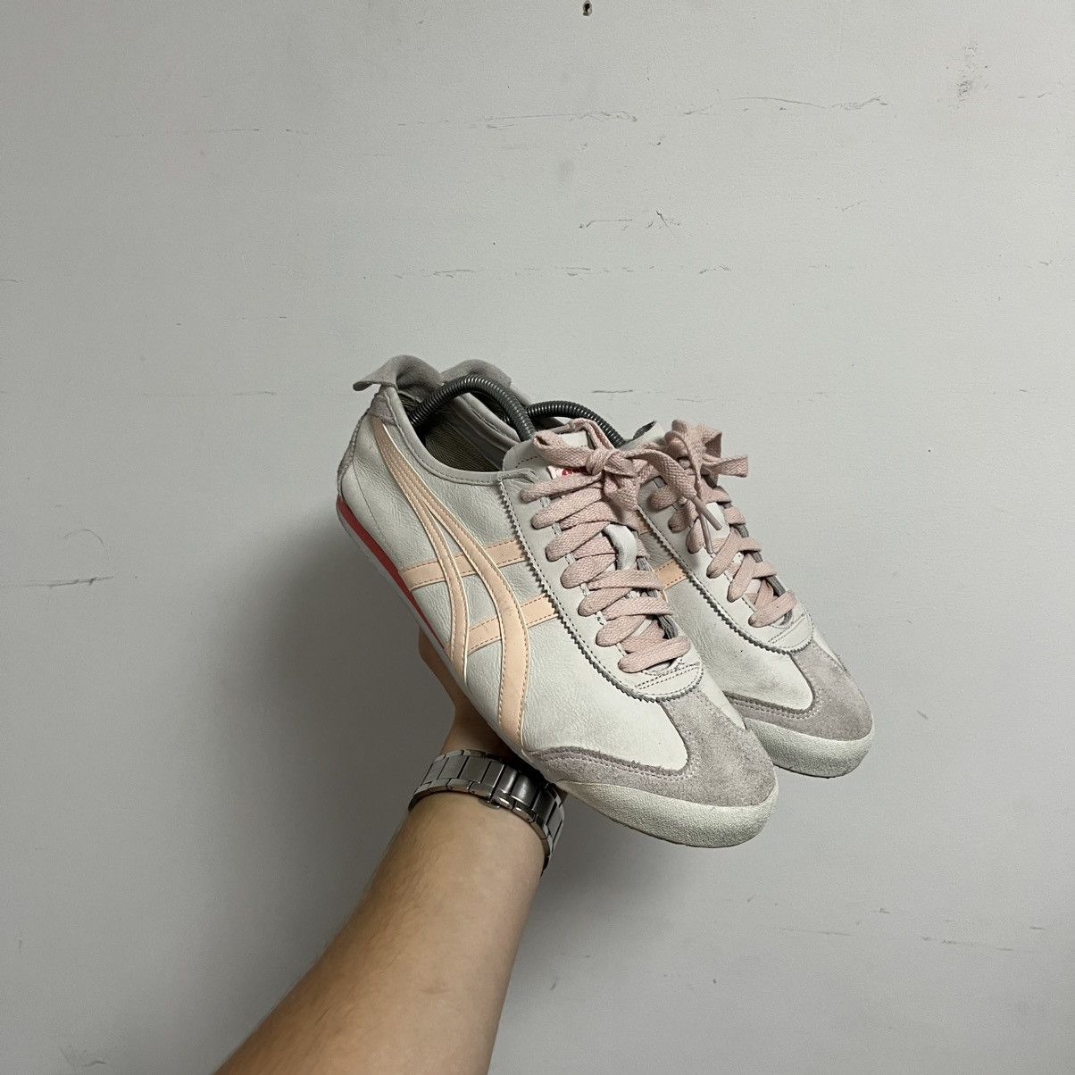 Asics Vintage ASICS Tiger Onitsuka Mexico 66 Leather Sneakers Size US 9.5 / EU 42-43 - 2 Thumbnail