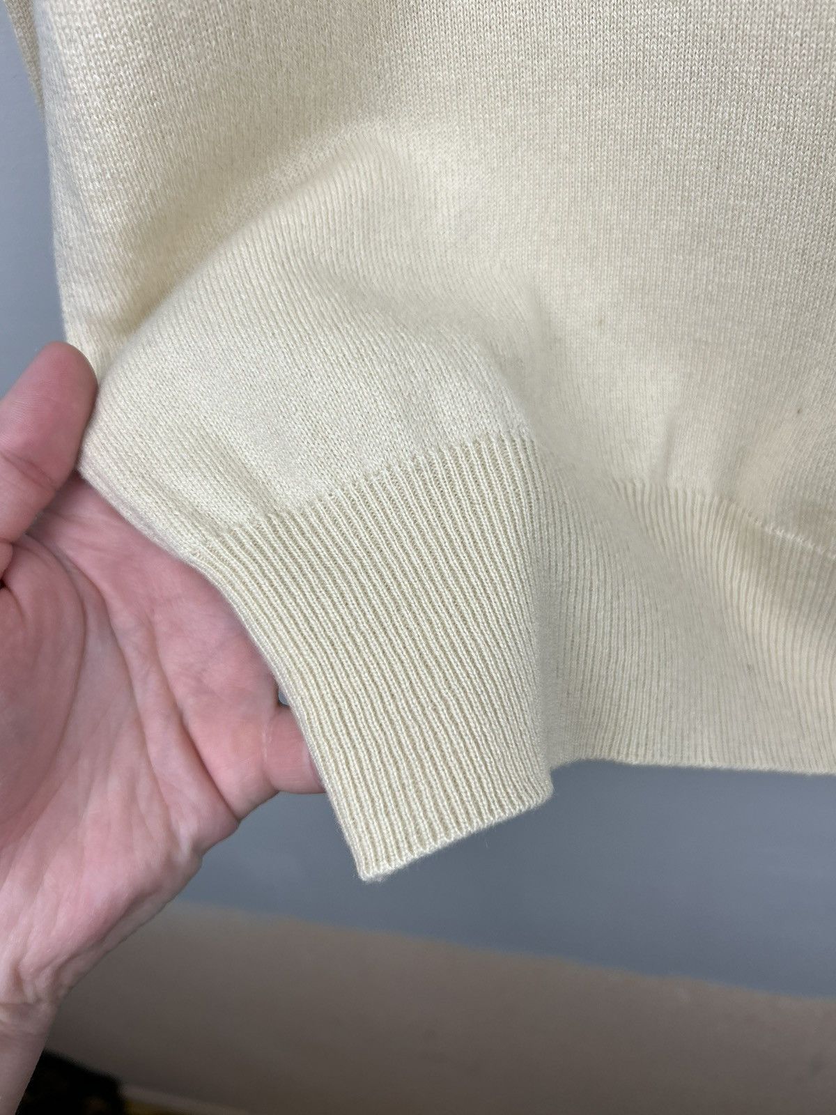 Loro Piana Loro Piana Cashmere Knit Sweater V-Neck Size US L / EU 52-54 / 3 - 11 Thumbnail