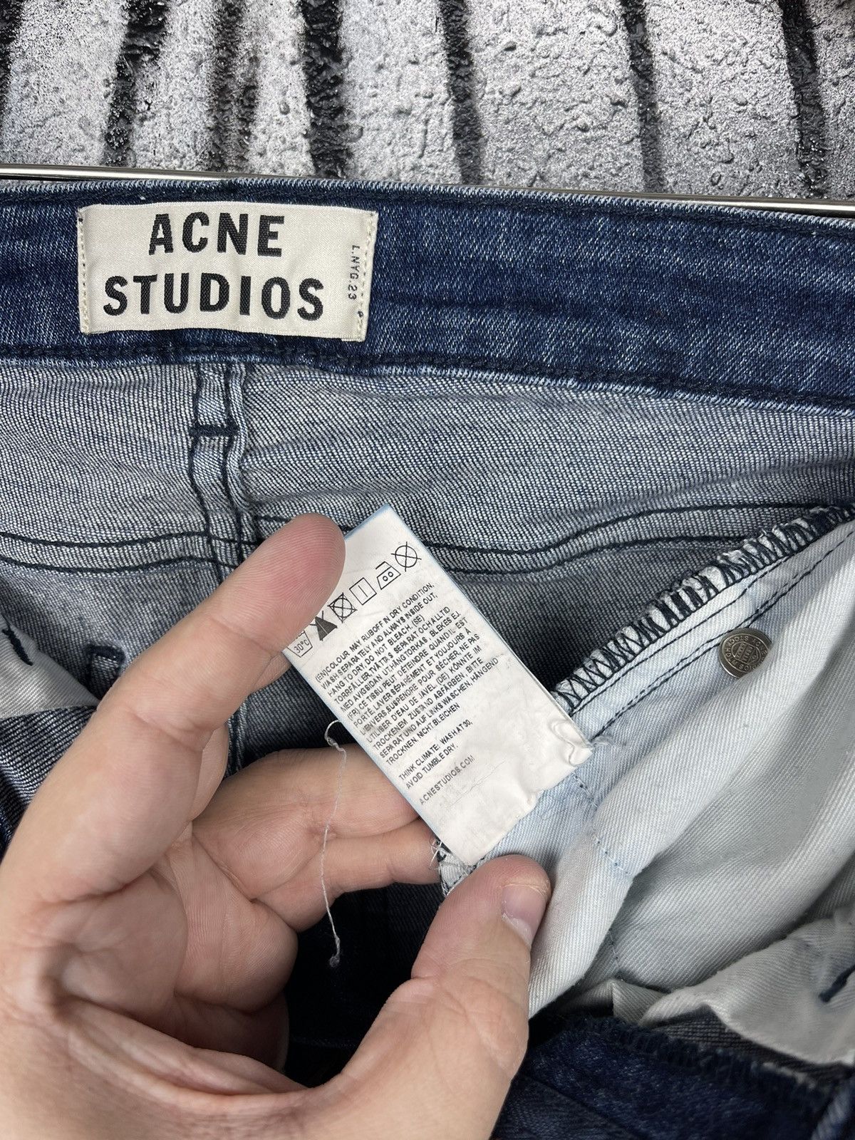Acne Studios Acne Studios Skin 5 Soft Rinse Jeans Woman’s Size 28/34 Size 28" / US 6 / IT 42 - 12 Thumbnail