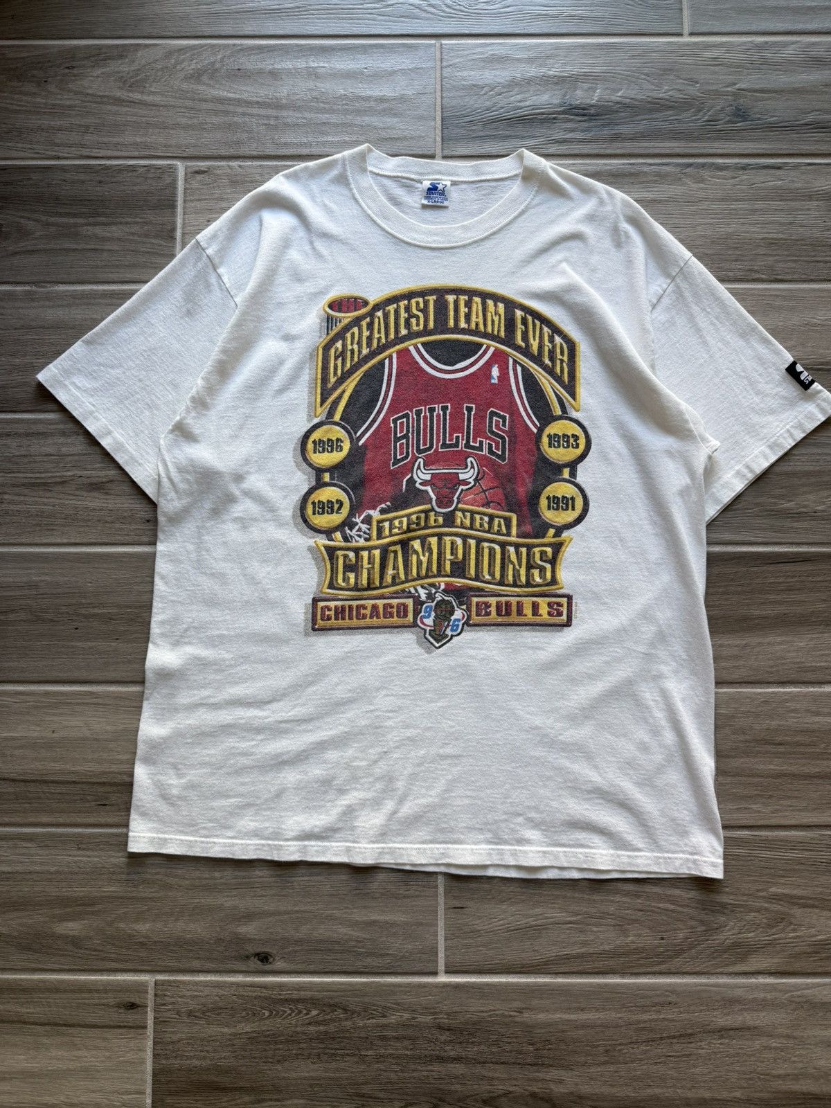 Starter Vintage Starter NBA Chicago Bulls 1996 Championship T
