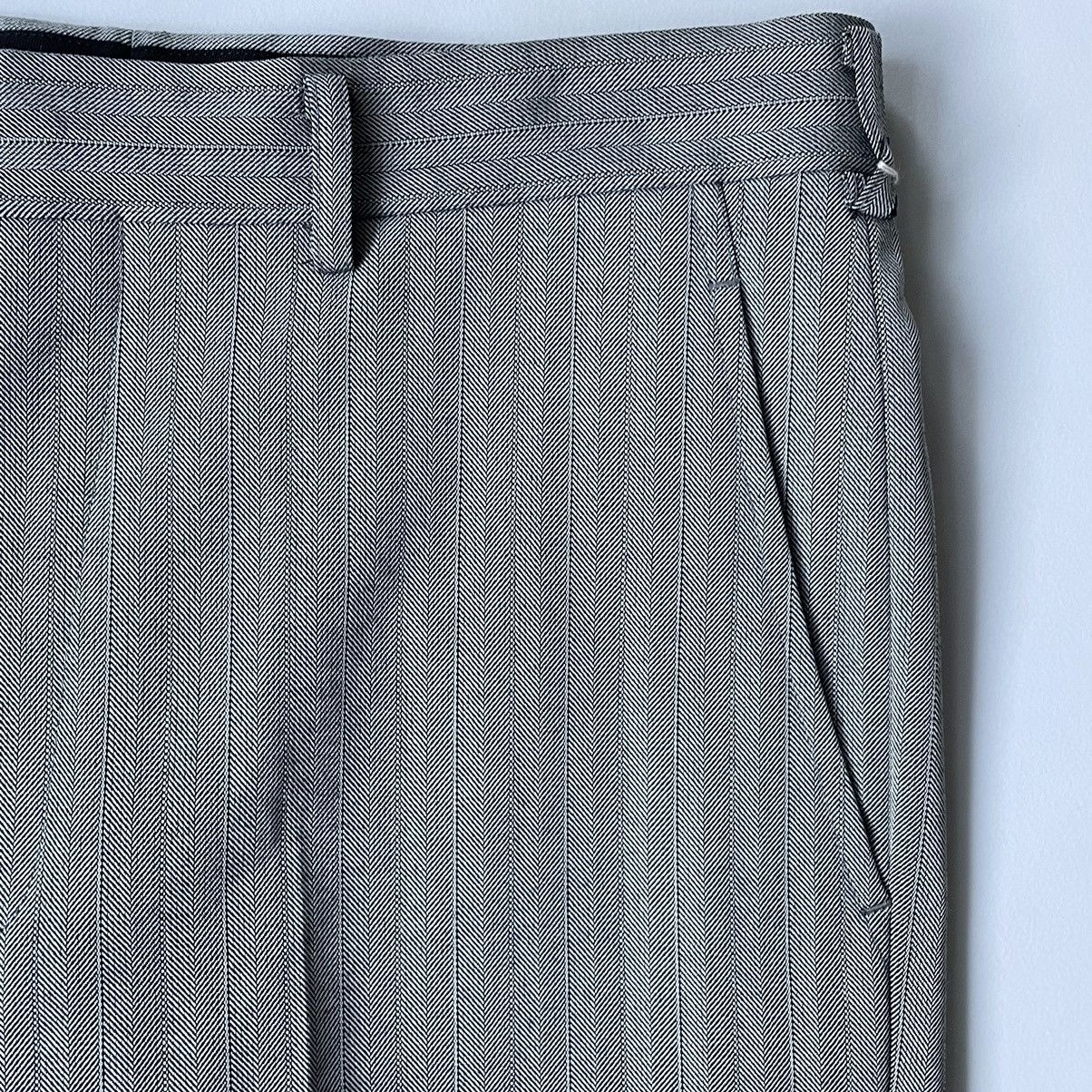 Comme des Garcons A/W 07 Herringbone Wool Trousers Size US 32 / EU 48 - 7 Thumbnail