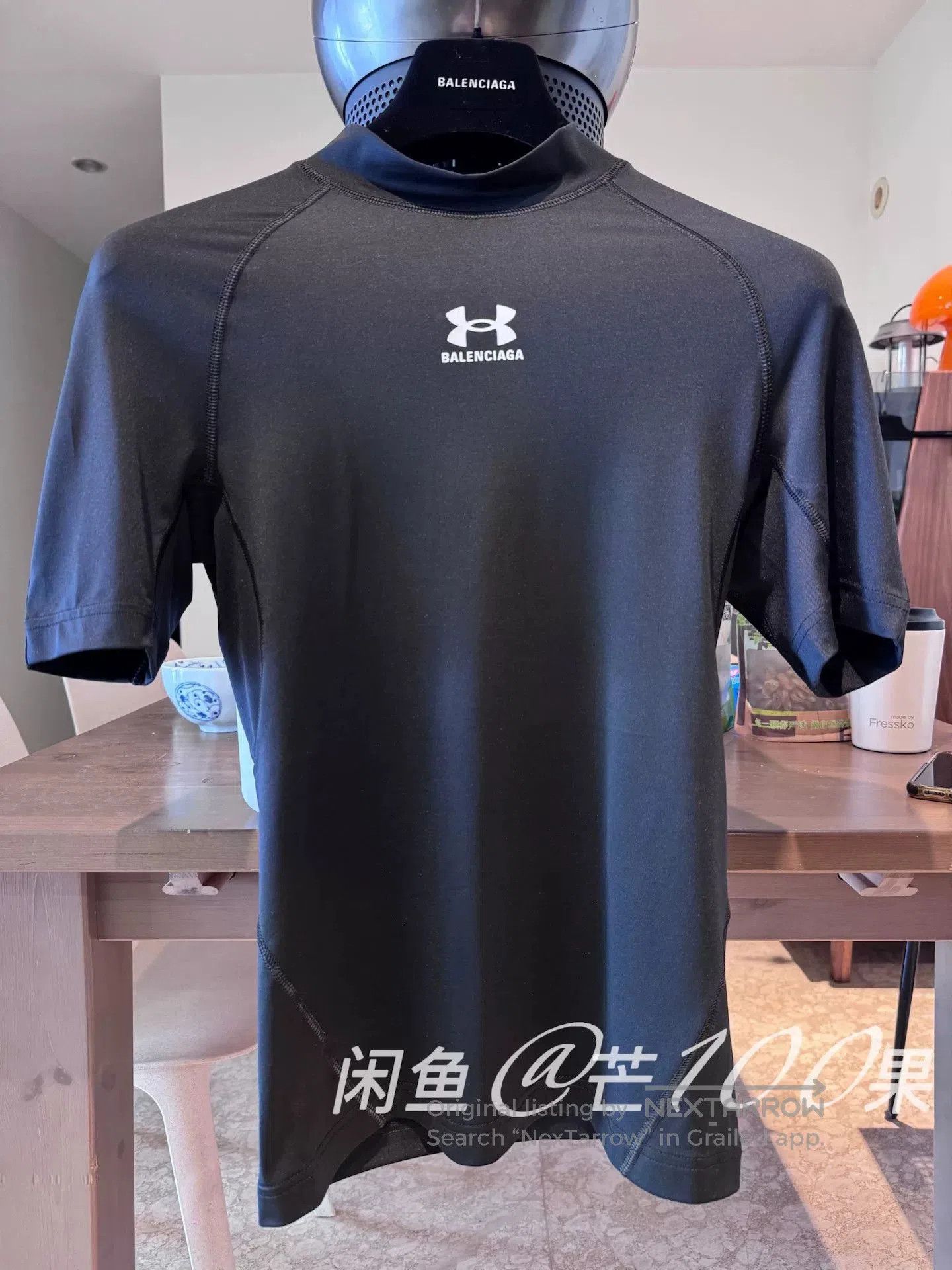 BALENCIAGA X-BIONICブラックショートスリーブ Balenciaga SS “X-BIONIC” sports top | Grailed