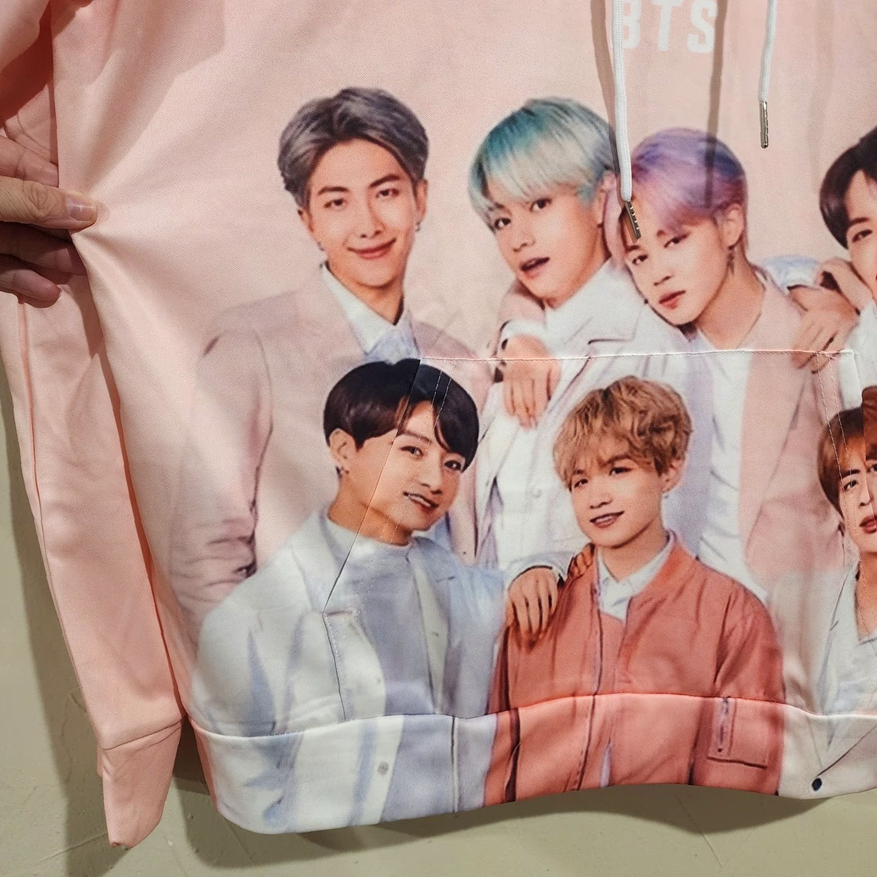 Sears BTS Band Orange Long Sleeve Hoodie Sweatshirt Size US L / EU 52-54 / 3 - 2 Thumbnail