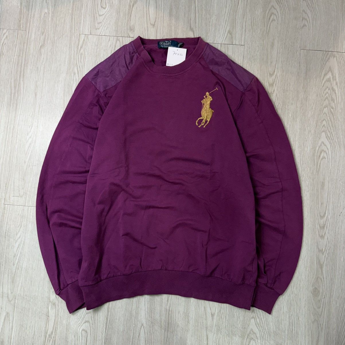 Polo Ralph Lauren Polo Ralph Lauren logo gold sweatshirt Size US XXL / EU 58 / 5 - 1 Thumbnail