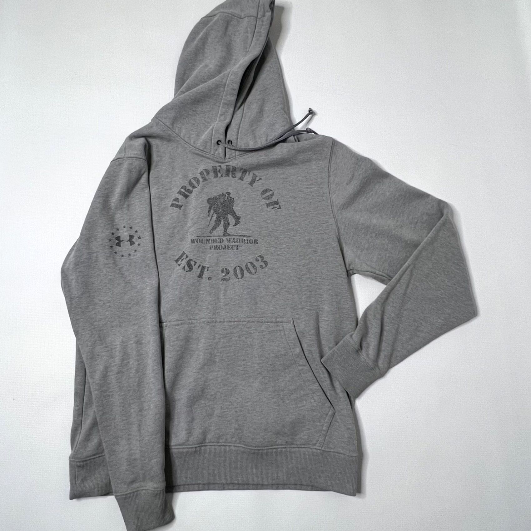 Under Armour Under Armour Mens Wounded Warrior Project Hoodie Gray Sweatshirt Sz Sm Freedom Hoodie Size US S / EU 44-46 / 1 - 2 Thumbnail