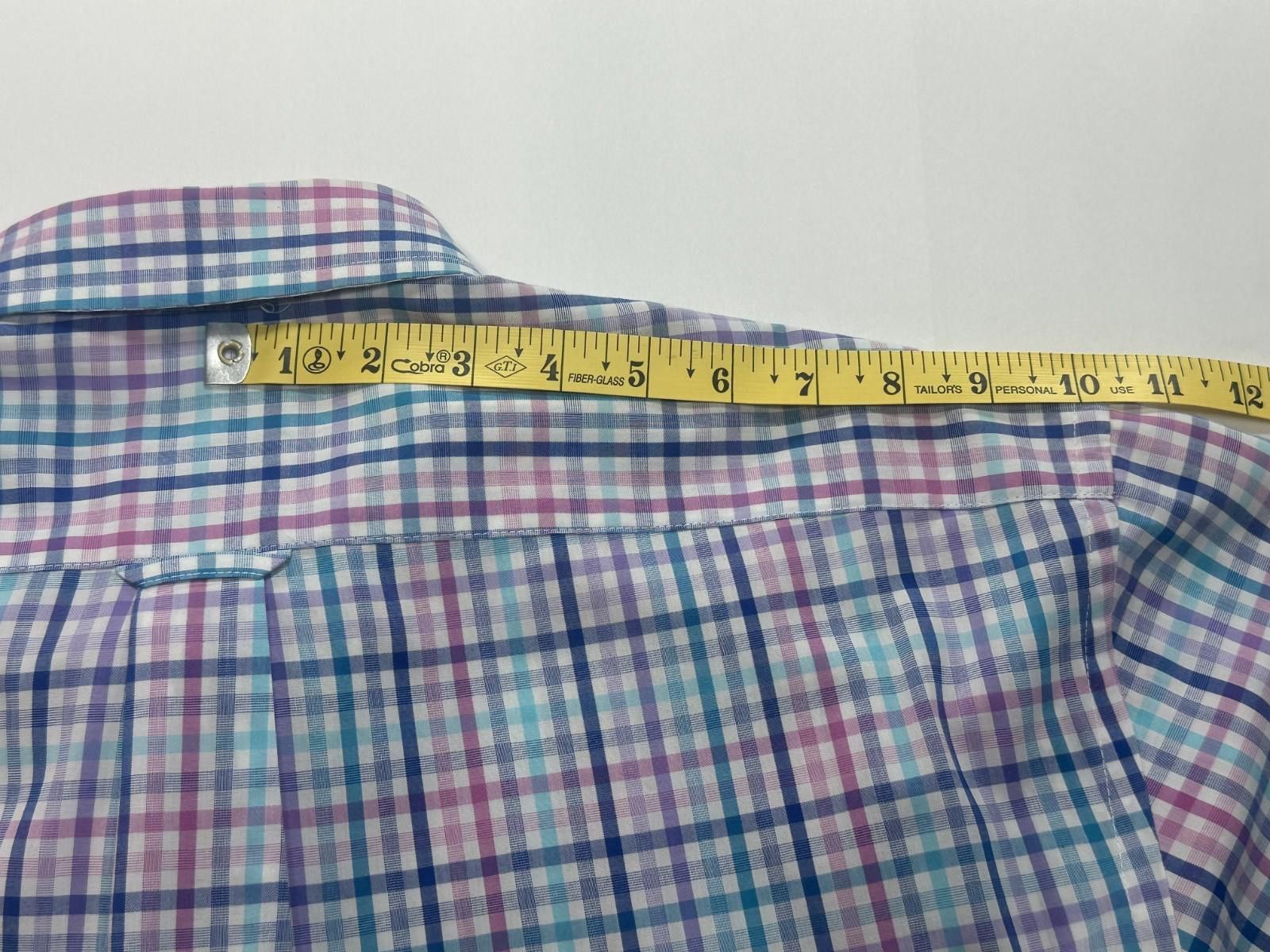 Izod Izod Premium Essentials Oxford Button Up Multicolored Mens L Size US L / EU 52-54 / 3 - 6 Thumbnail