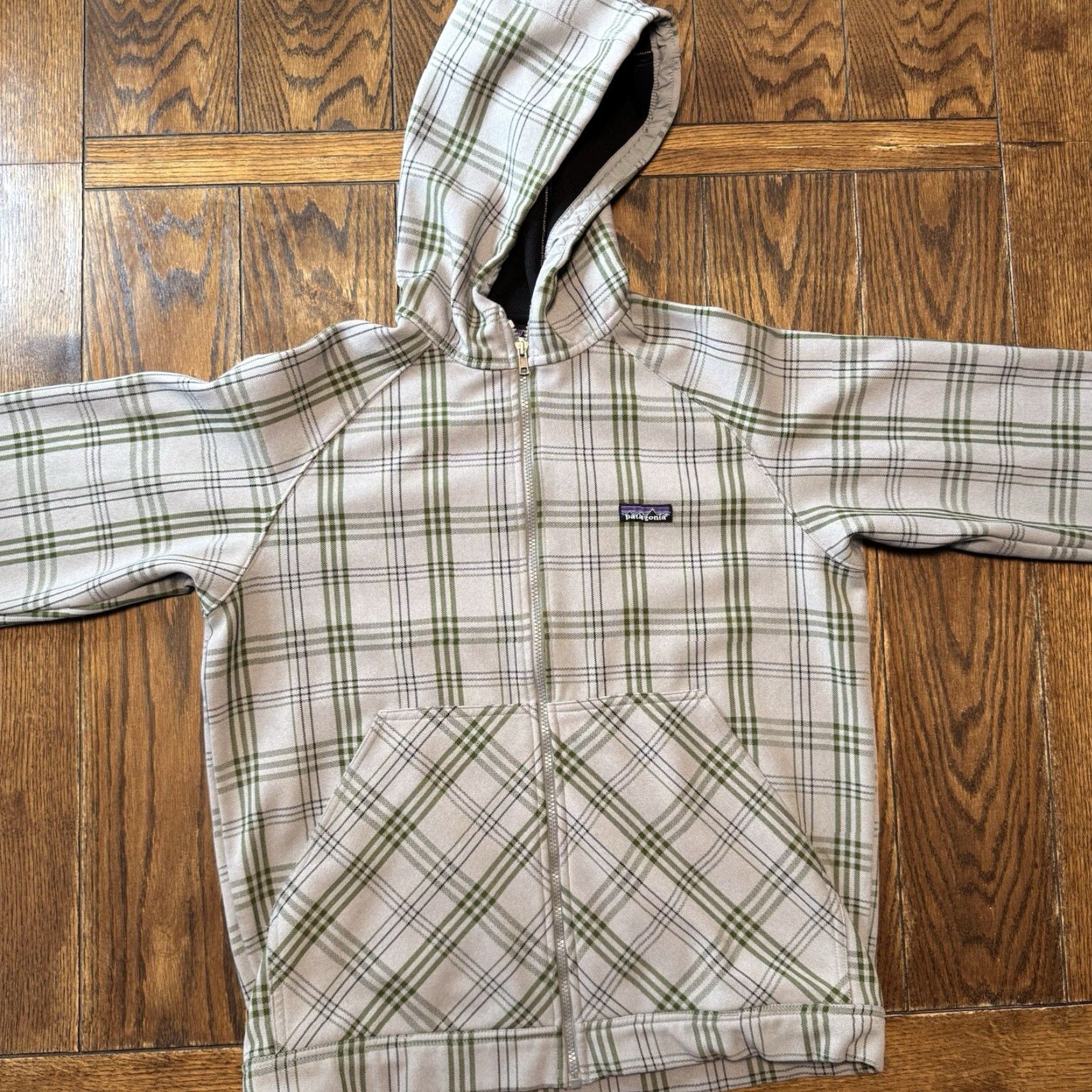 Patagonia Patagonia Slopestyle Hoody 2.0 Mens Medium Full Zip Plaid Microfleece Zip Pocket Size US M / EU 48-50 / 2 - 2 Thumbnail