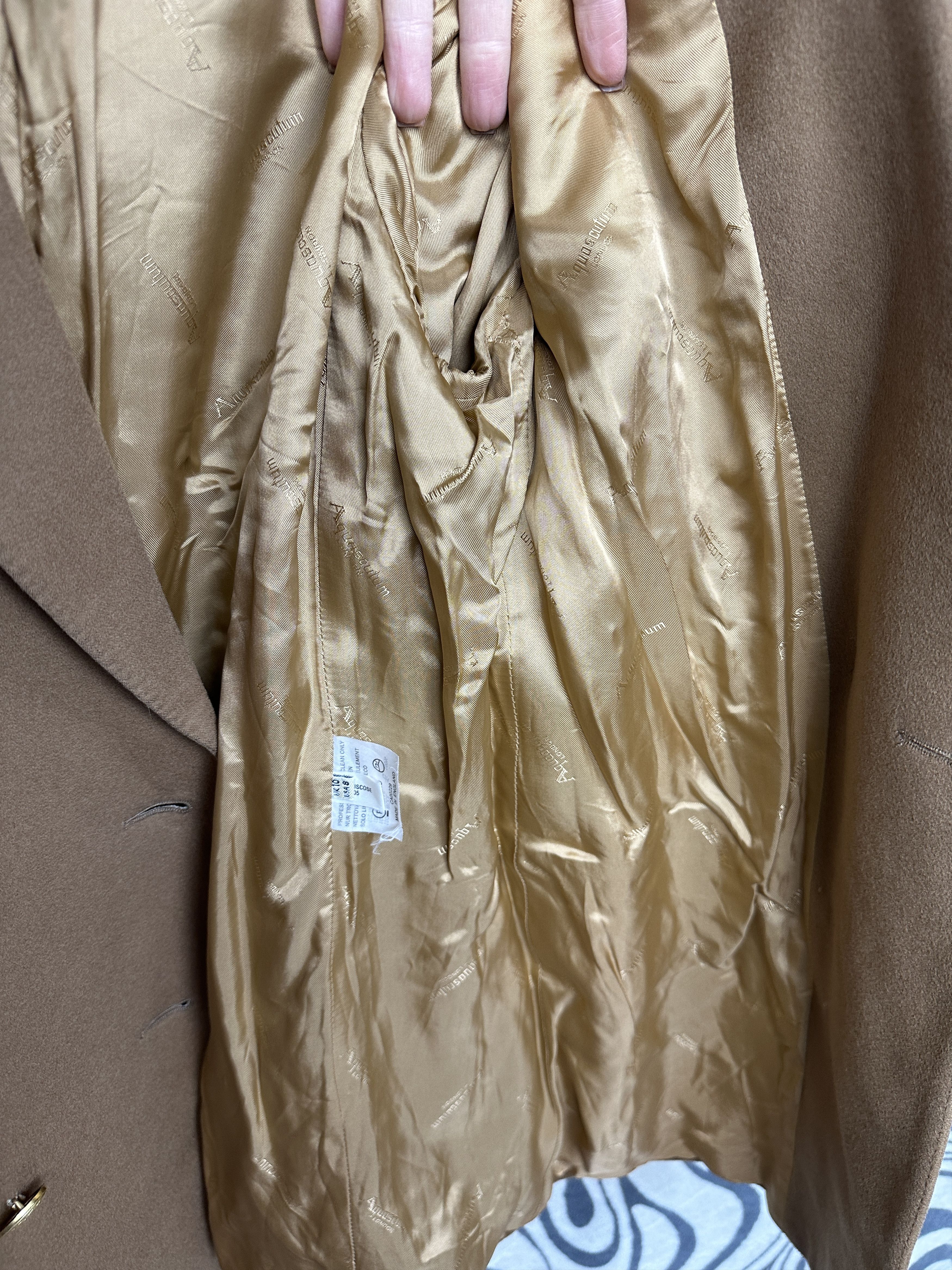 Aquascutum Aquascutum Vintage Womens Double Breasted Blazer Jacket Size M / US 6-8 / IT 42-44 - 4 Thumbnail