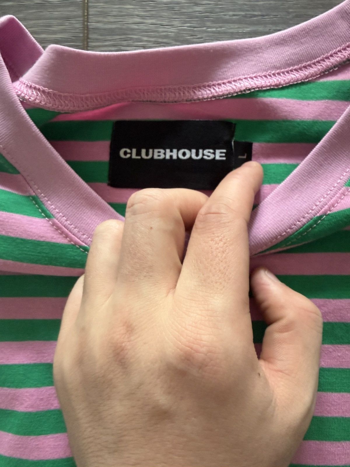 IDK IDKNY (Clubhouse) Striped T-shirt Size US L / EU 52-54 / 3 - 3 Thumbnail