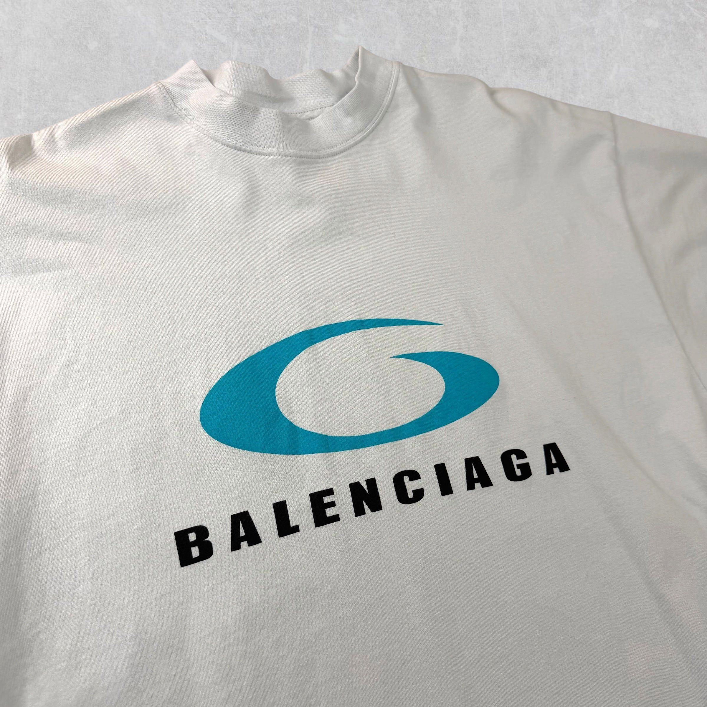 Balenciaga Balenciaga Loop Sports Icon Oversized Tee M (L) Size US L / EU 52-54 / 3 - 3 Thumbnail