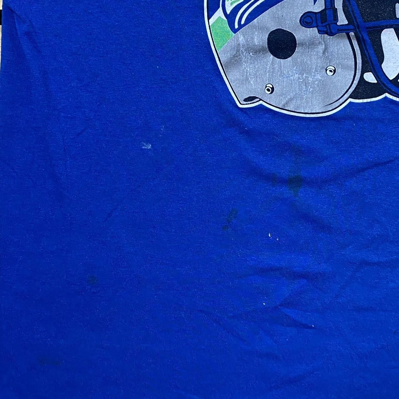 Other True Vintage NFL Seattle Seahawks Blue Football Tee Size XL Size US XL / EU 56 / 4 - 4 Thumbnail