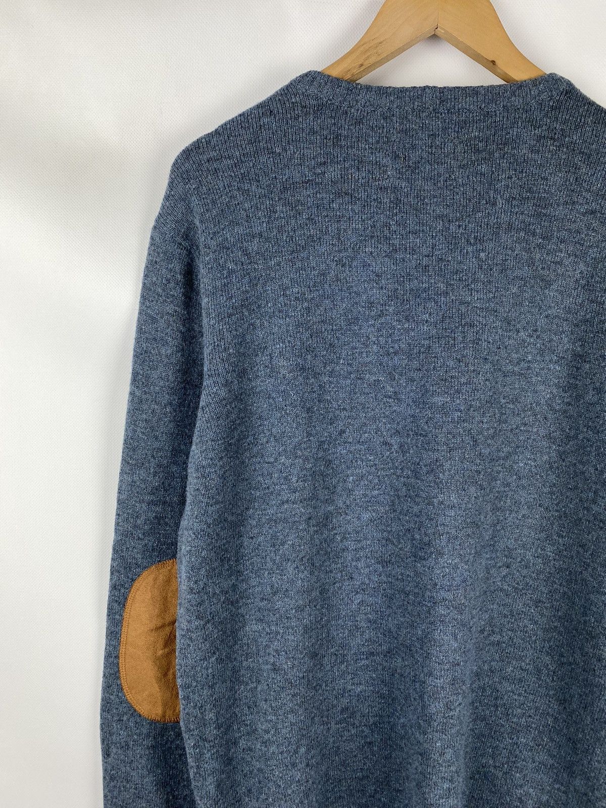 Samsoe Samsoe Samsoe Samsoe men’s wool elbow patches sweater pullover Size US XL / EU 56 / 4 - 15 Thumbnail