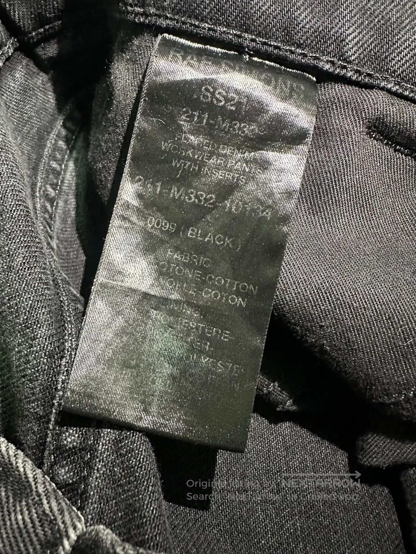 Raf Simons Raf Simons 21SS Denim Pants with Flare. Size US 31 - 6 Thumbnail