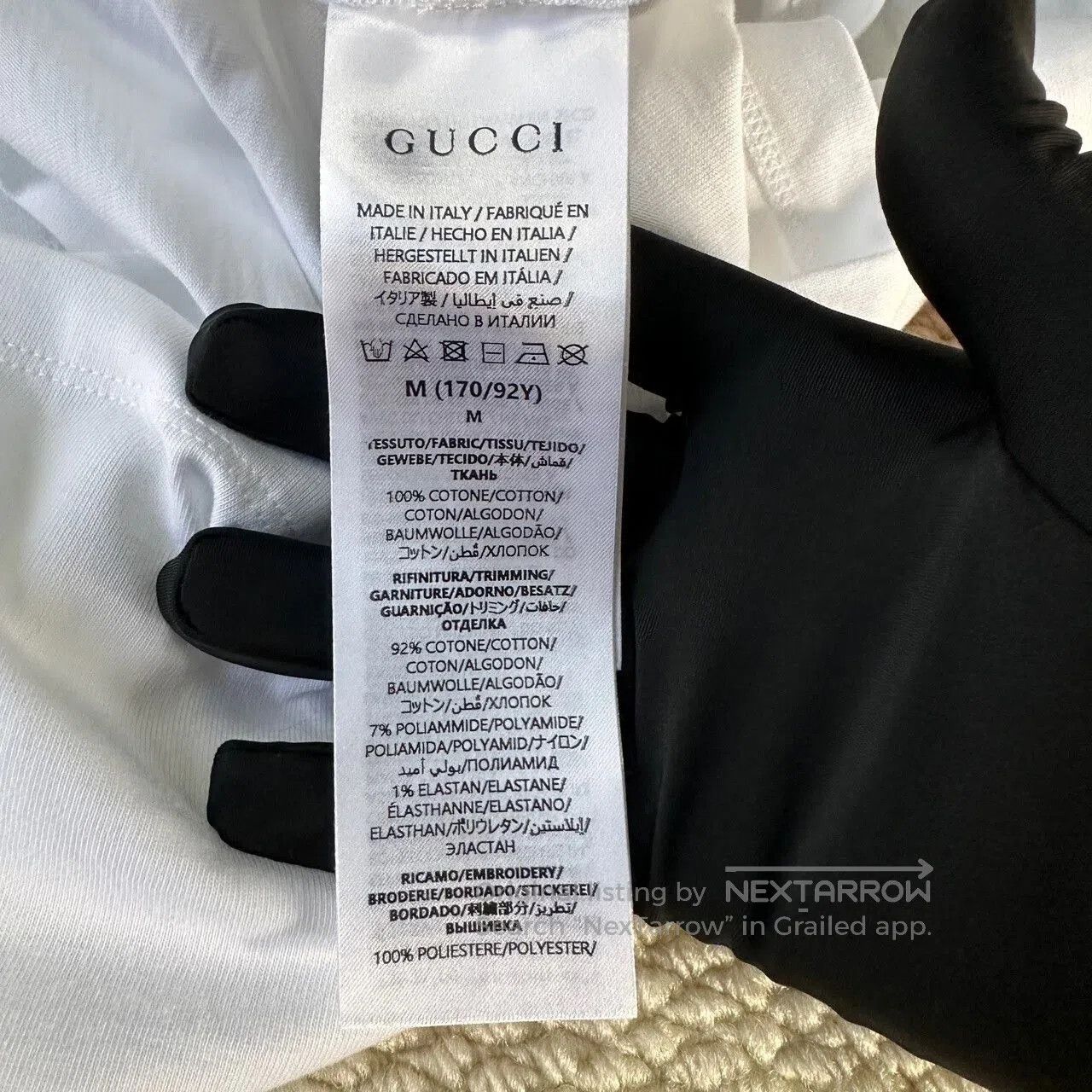 Gucci gucci ss23 logo embroidered short sleeve shirt. Size US M / EU 48-50 / 2 - 4 Thumbnail