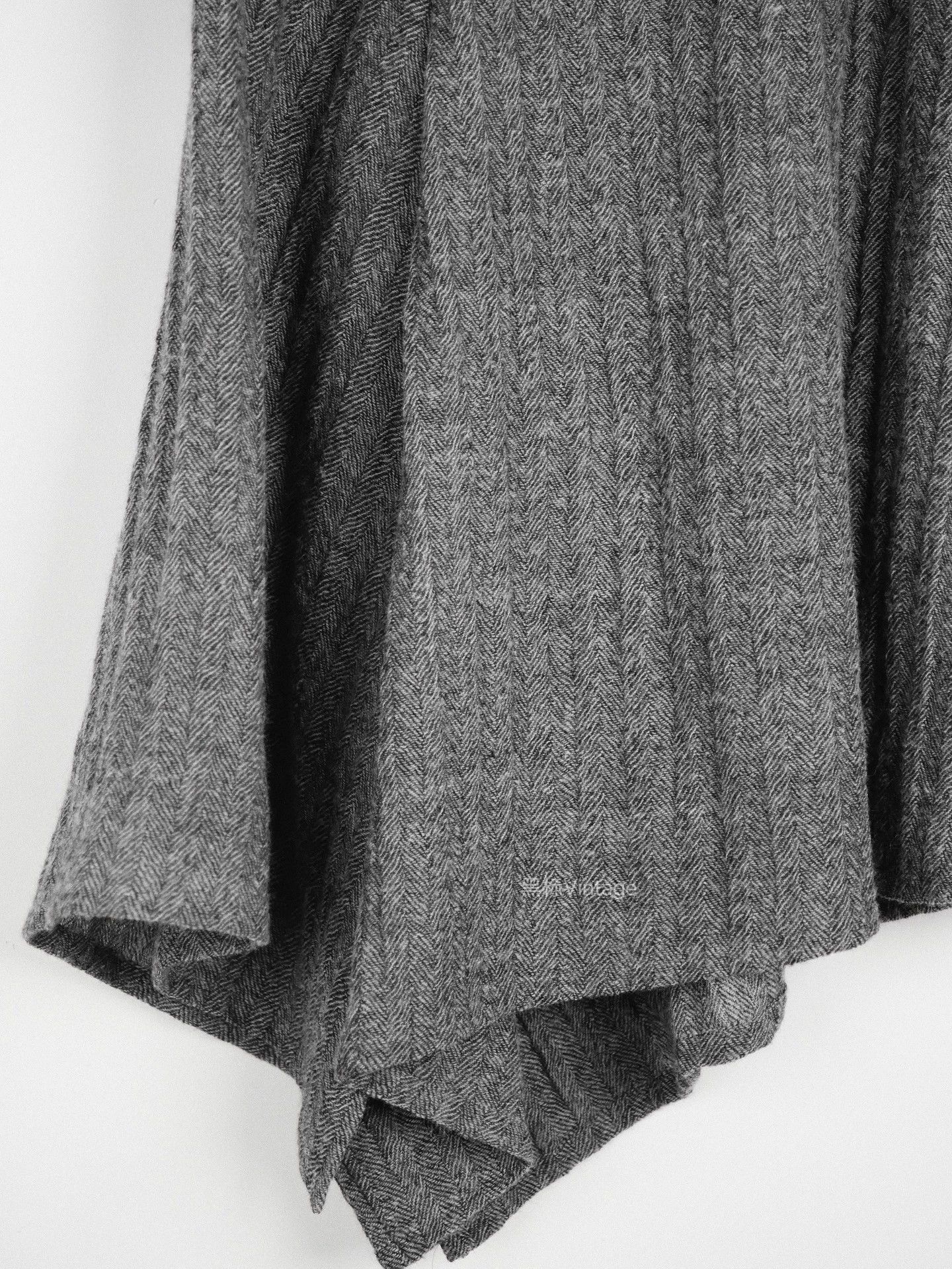 Yohji Yamamoto Yohji 19AW Vintage Ribbed Herringbone Skirt Pants Size 26" / US 2 / IT 38 - 5 Thumbnail