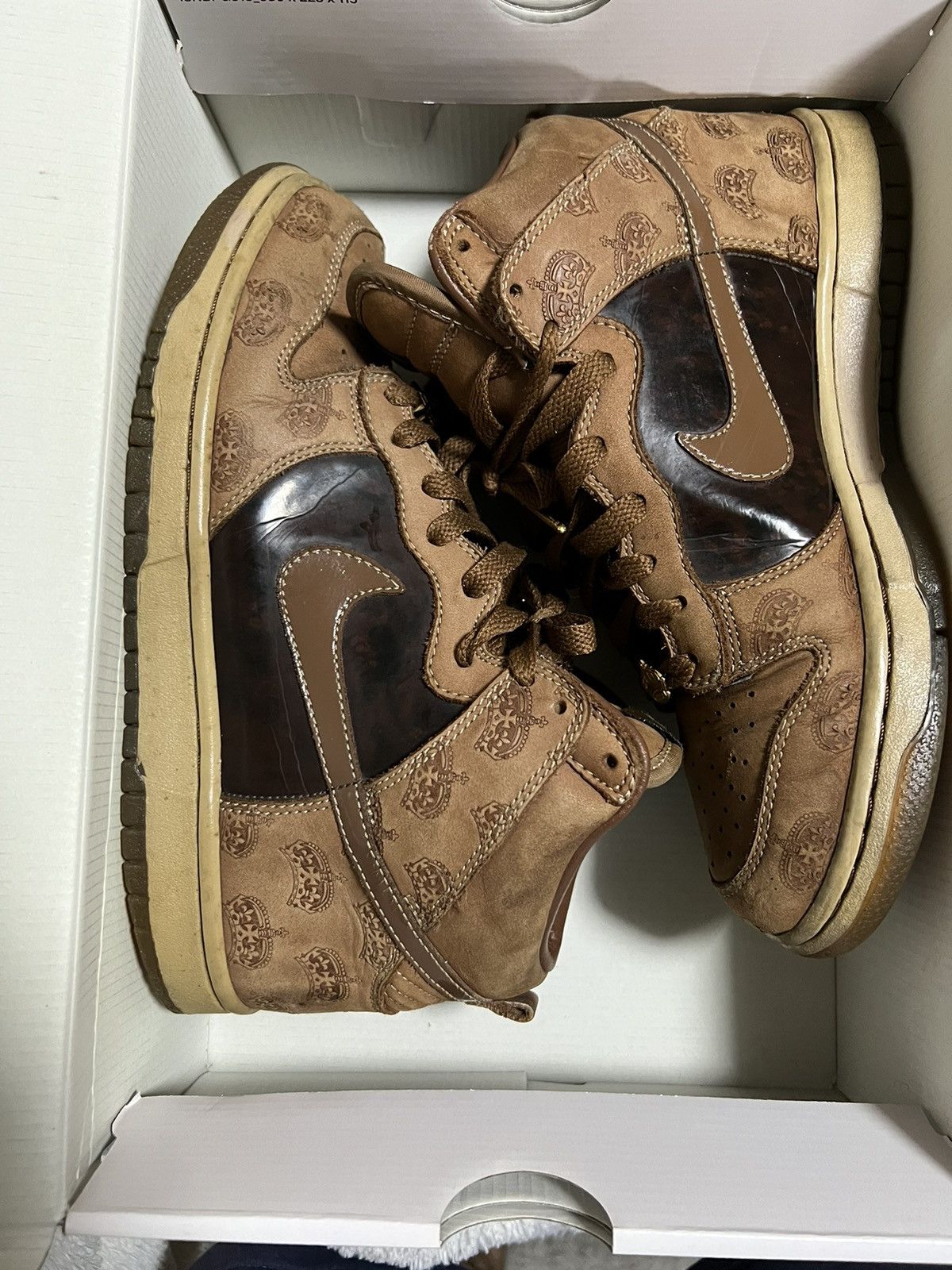 Jordan Brand × Nike Nike Dunk High Mighty Crown Bison Size US 7 / EU 40 - 6 Thumbnail