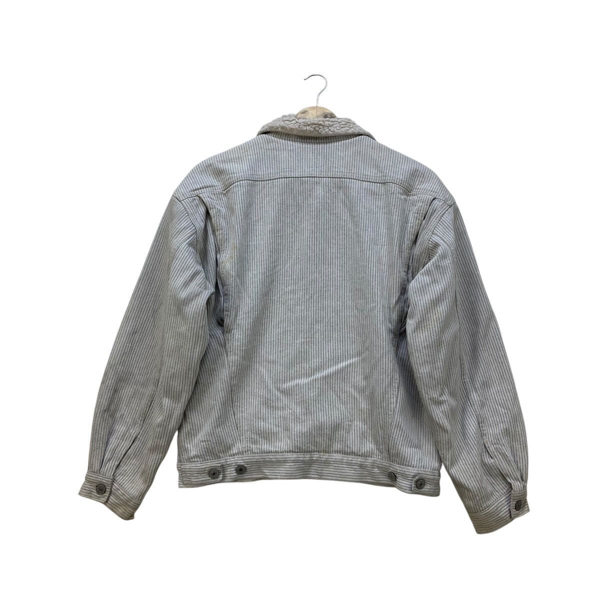 Levi's 💥Vintage Levis Shearling Blanket Hikory Stirpe Style Jacket Size US M / EU 48-50 / 2 - 2 Thumbnail