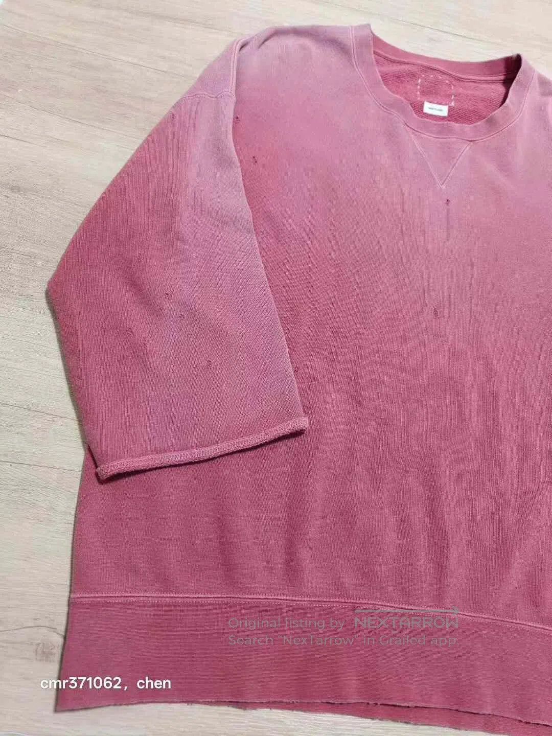Visvim visvim 21AW Jumbo Sweat 3/4 Crash. Size US M / EU 48-50 / 2 - 3 Thumbnail
