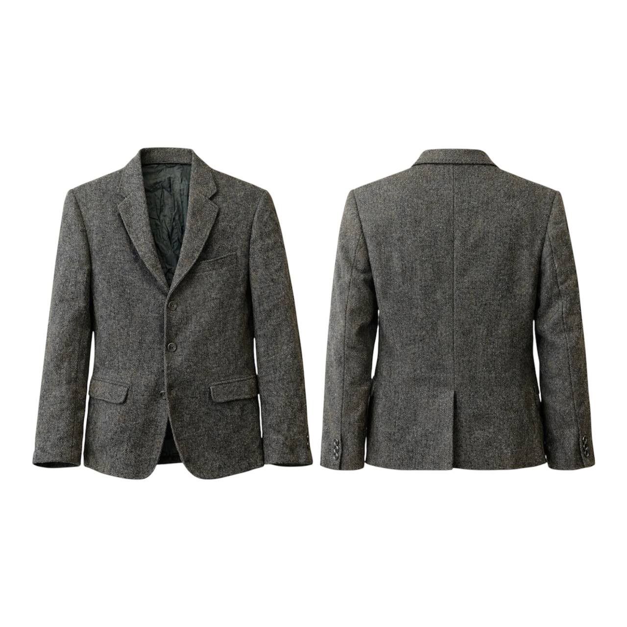 Harris Tweed 1940/50 HARRIS TWEED RARE VINTAGE MENS WOOL BLAZER JACKET M Size 38L - 3 Thumbnail
