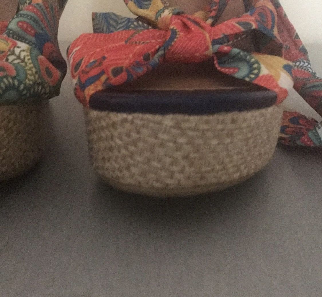 Other ESPADRILLES LACE UP WEDGE SANDALS Size US 7 / IT 37 - 8 Thumbnail