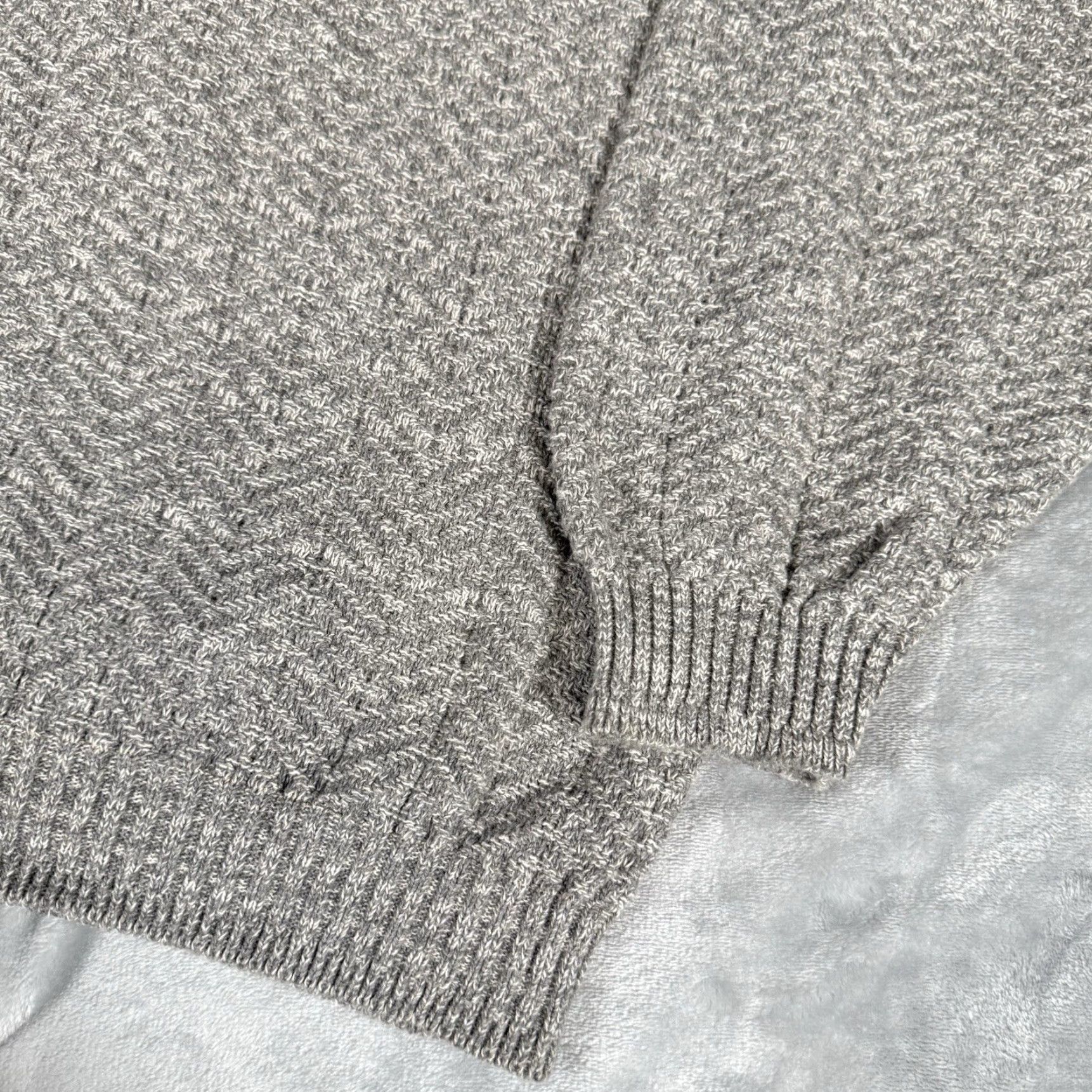 Vintage VINTAGE Trader Bay Crewneck Sweater Mens 2XL Gray 90s Busy Knit Pullover Casual United States Made In USA Crew Neck Mens 2XL Size US XXL / EU 58 / 5 - 2 Thumbnail