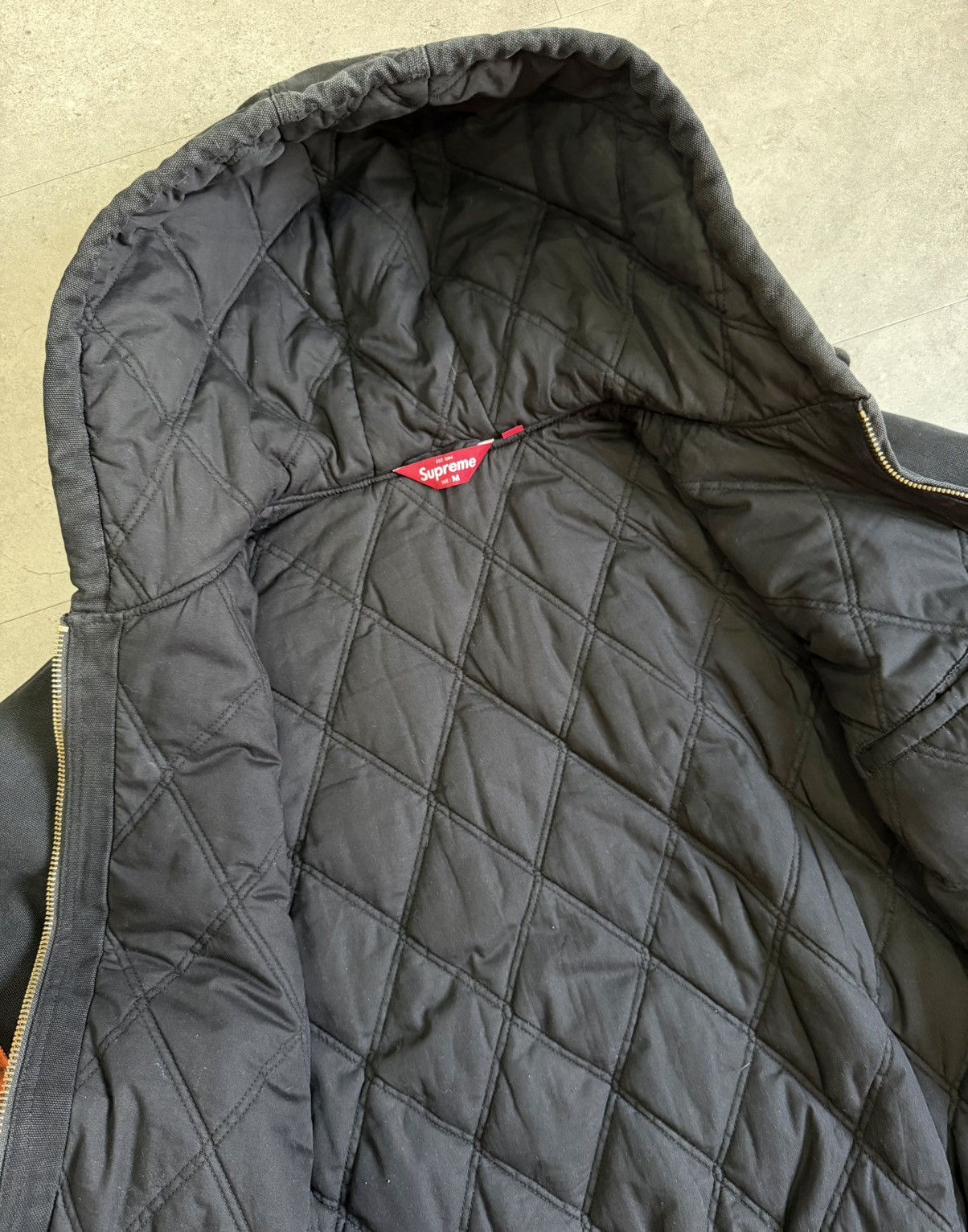 Supreme Supreme Reflective Work Jacket with Stripes Size US M / EU 48-50 / 2 - 8 Thumbnail