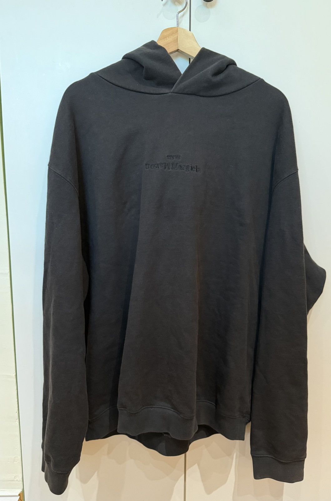 Maison Margiela Maison Margiela Logo Hoodie Size US L / EU 52-54 / 3 - 1 Thumbnail