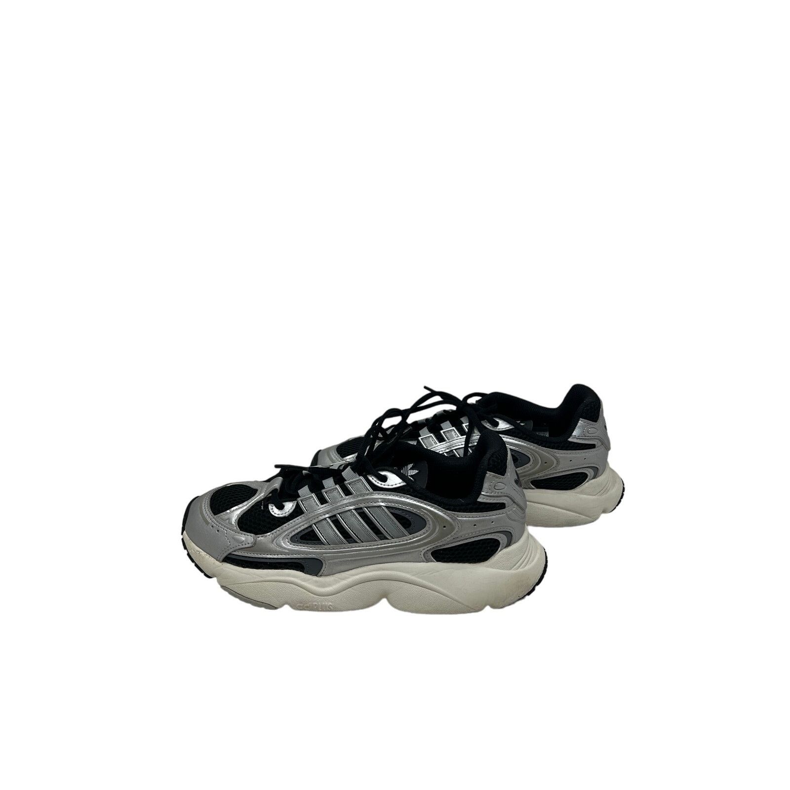 Adidas Adidas Ozmillen Silver Black Sneakers Mens 9 Size US 9 / EU 42 - 2 Thumbnail