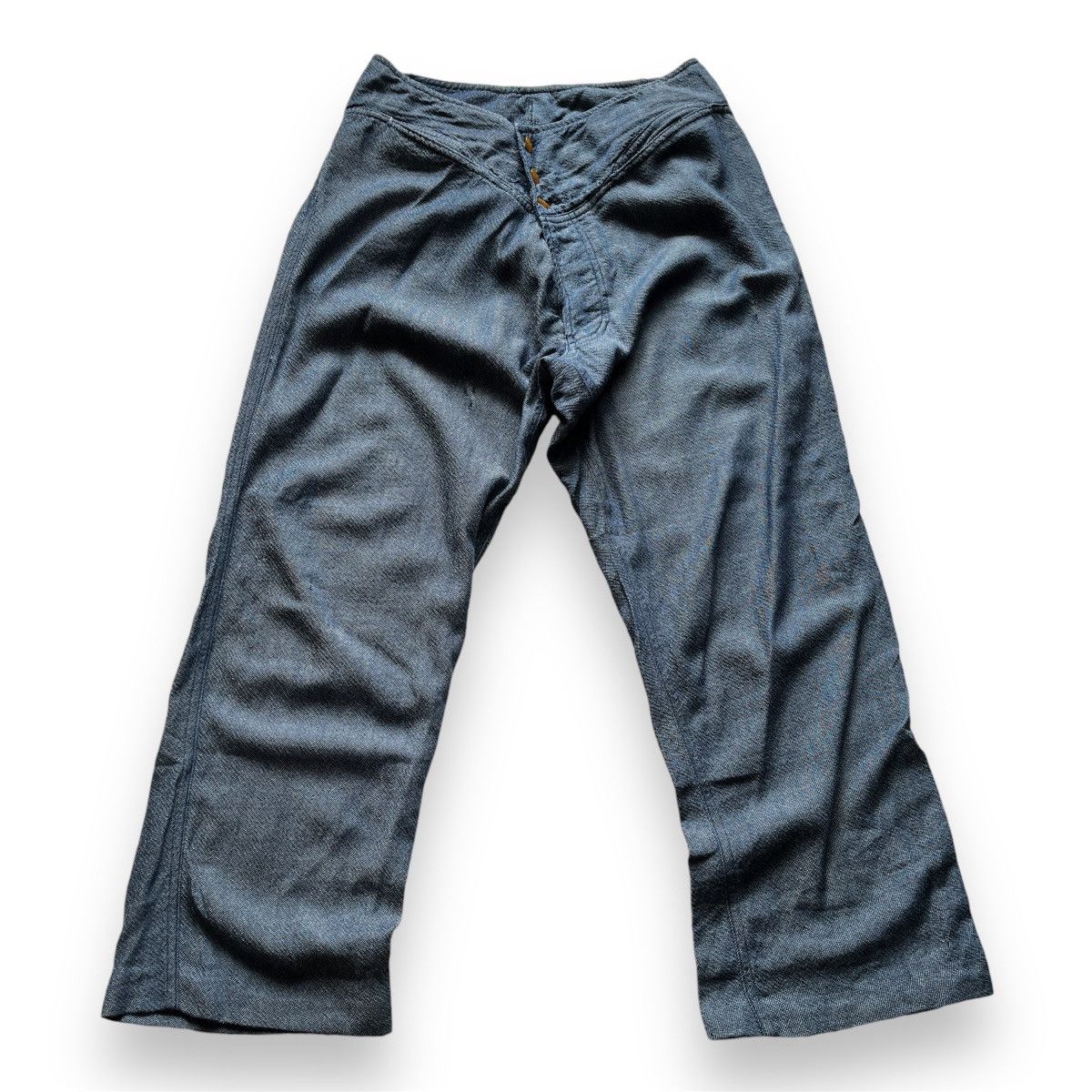 Vivienne Westwood Distressed Runway Vivienne Westwood Baggy Man Homme Pants Size US 32 / EU 48 - 2 Thumbnail