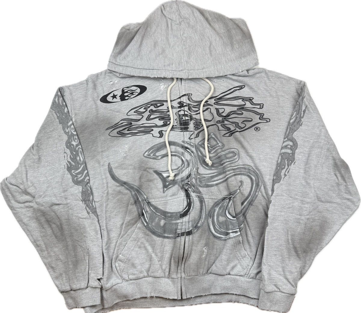 HELLSTAR Hellstar Yoga Zip Up Hoodie Size 3XL Size US XXL / EU 58 / 5 - 1 Thumbnail