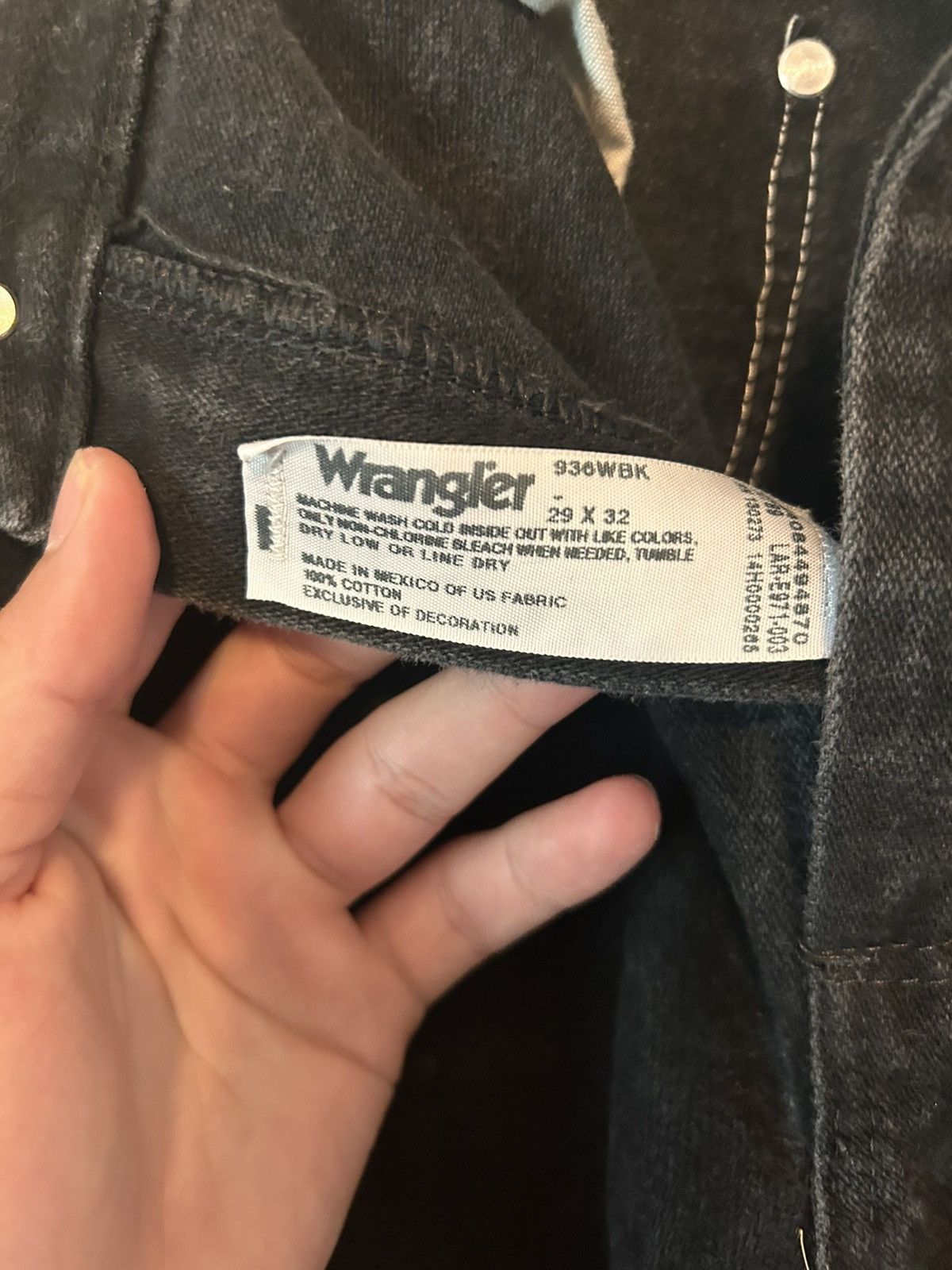 Vintage × Wrangler Vintage Wrangler jeans Size US 29 - 6 Thumbnail