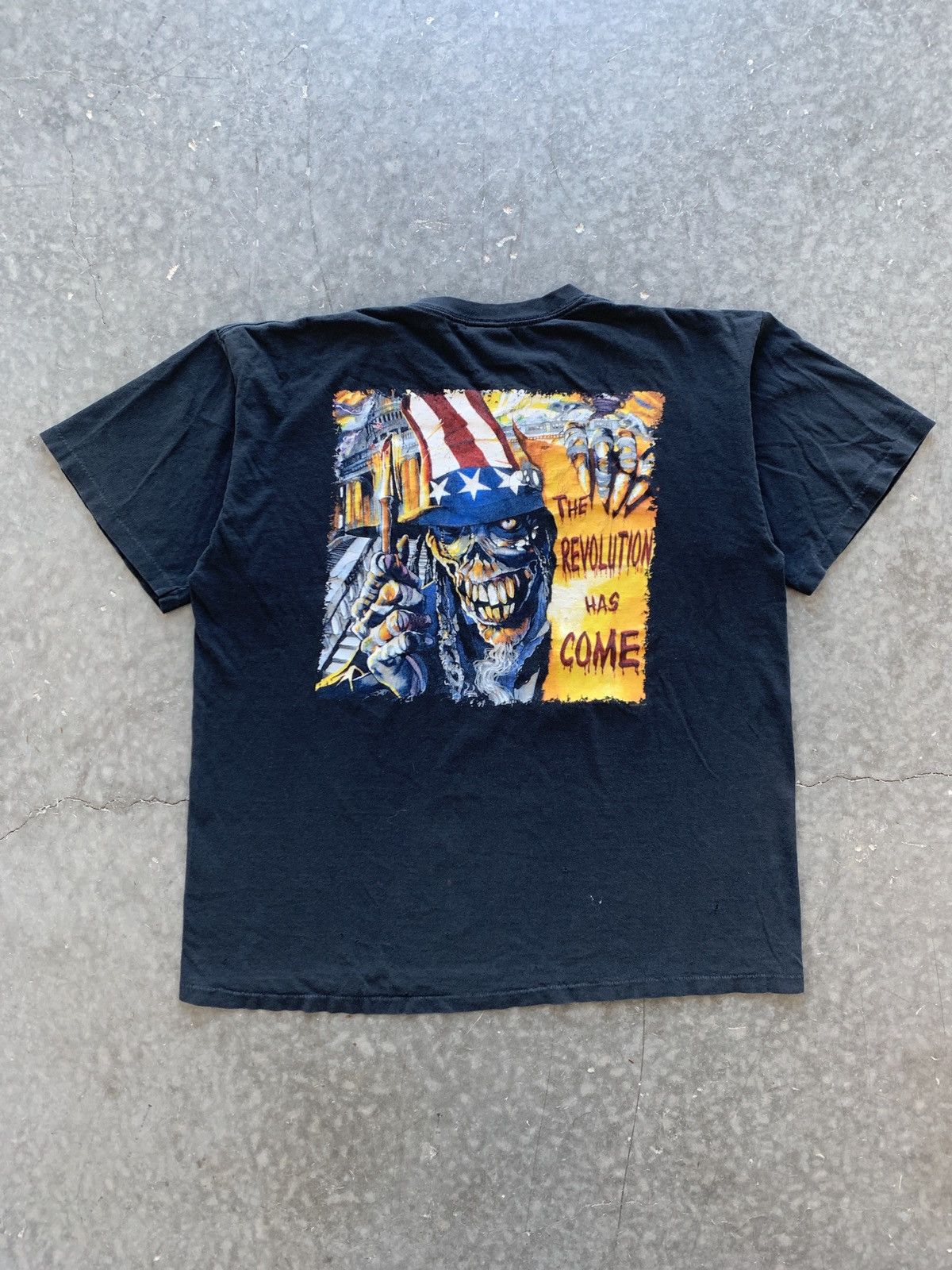 Band Tees × Unsound Rags × Vintage Crazy Vintage Y2K Dope Felons and Revolutionaries Promo Tee Size US XL / EU 56 / 4 - 1 Thumbnail