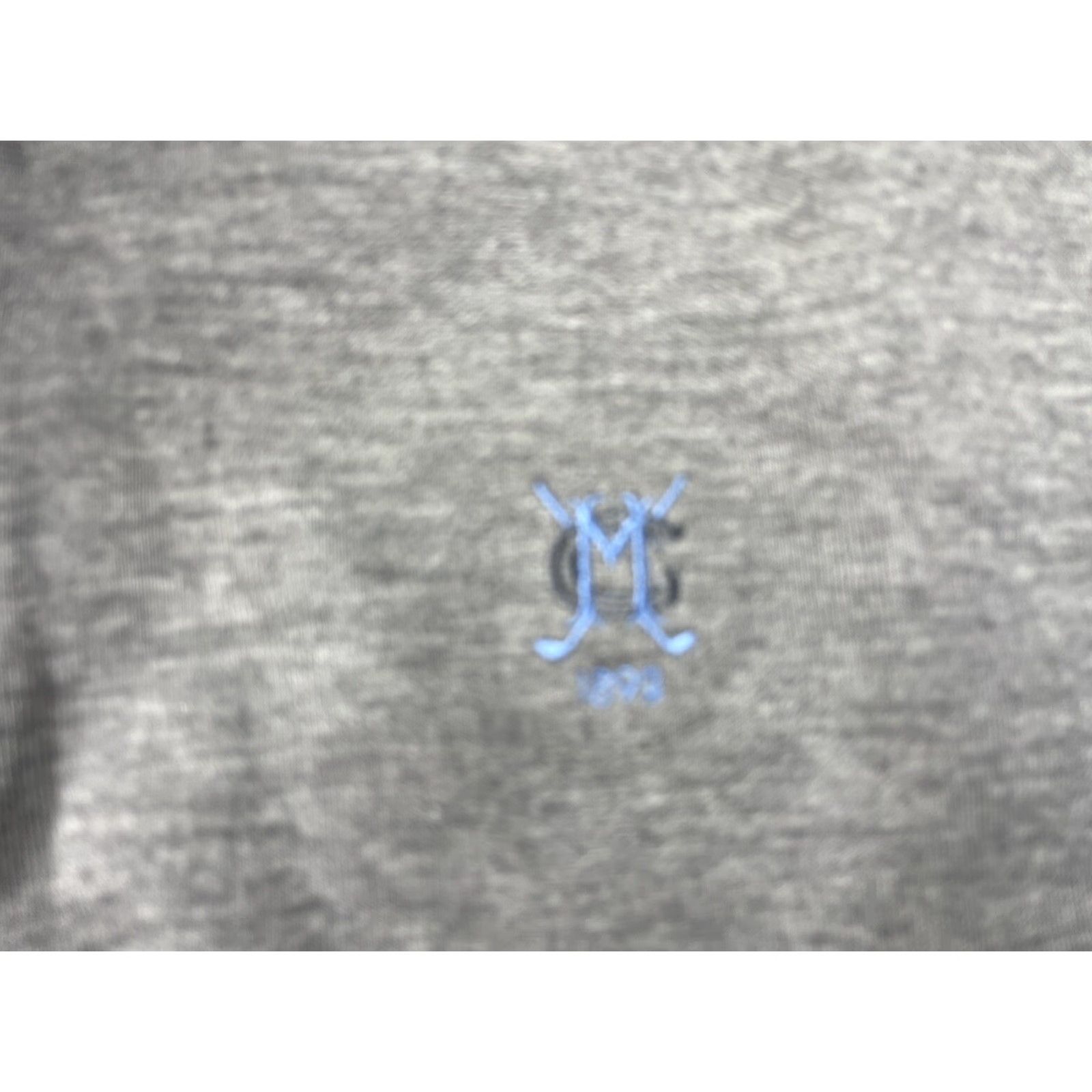 Peter Millar Peter Millar Sweater Pullover 1/4 Zip Mock Neck Long Sleeve Cotton Blend Embroidered Gray Men XL Golf Classic Men’s Size US XL / EU 56 / 4 - 3 Thumbnail