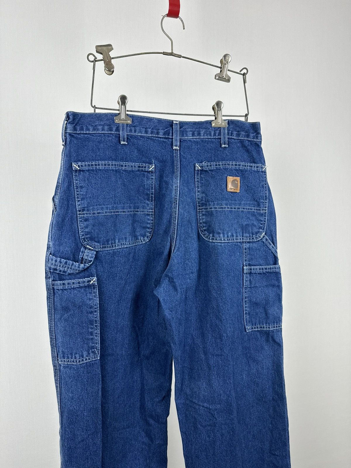 Carhartt Vintage Carhartt Baggy Carpenter Jeans Mens 34x30 Size US 34 / EU 50 - 7 Thumbnail
