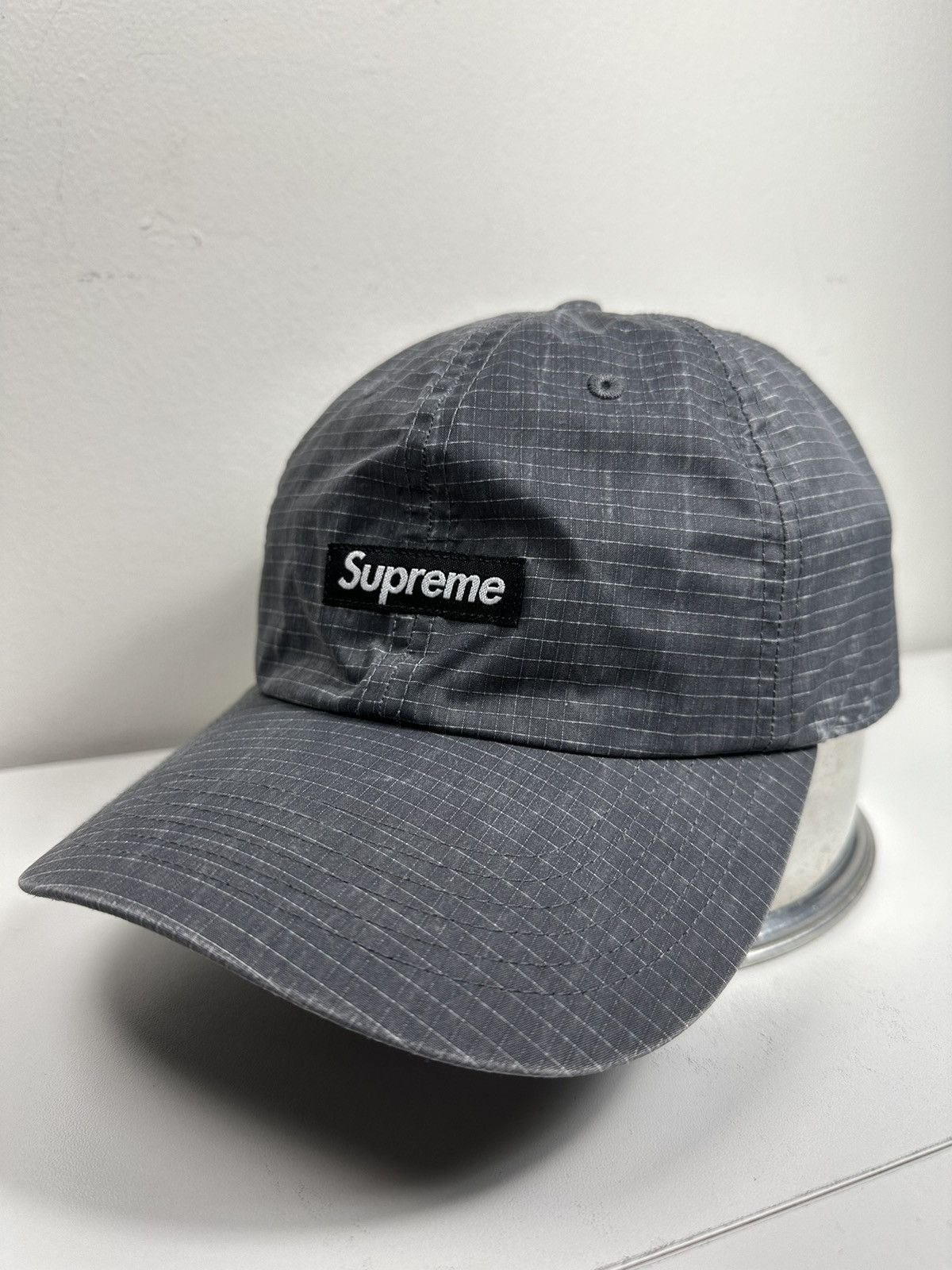 Supreme Supreme Faded Ripstop 6-Panel Cap Hat Size ONE SIZE - 4 Thumbnail