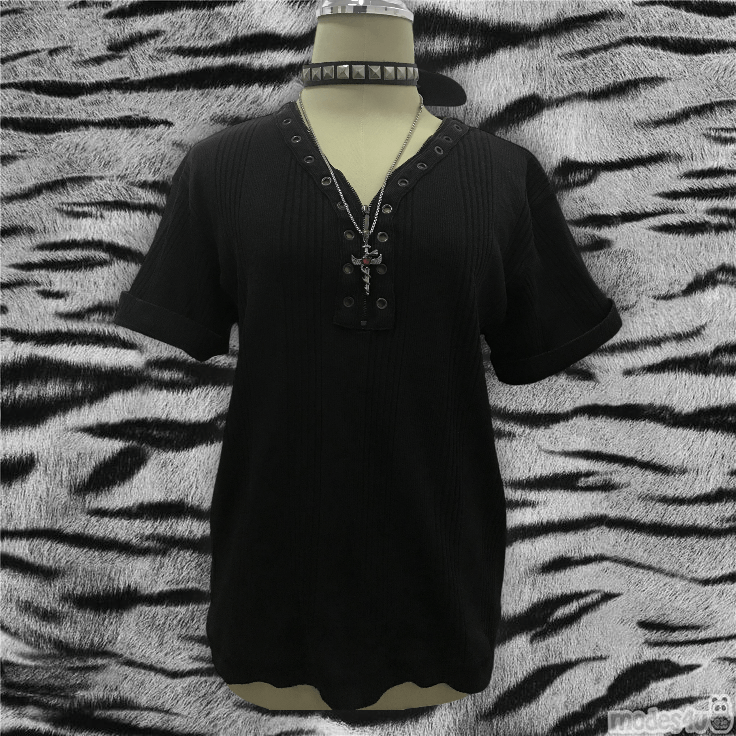 Other Mitex - Japanese archive lace up top Size US M / EU 48-50 / 2 - 1 Thumbnail