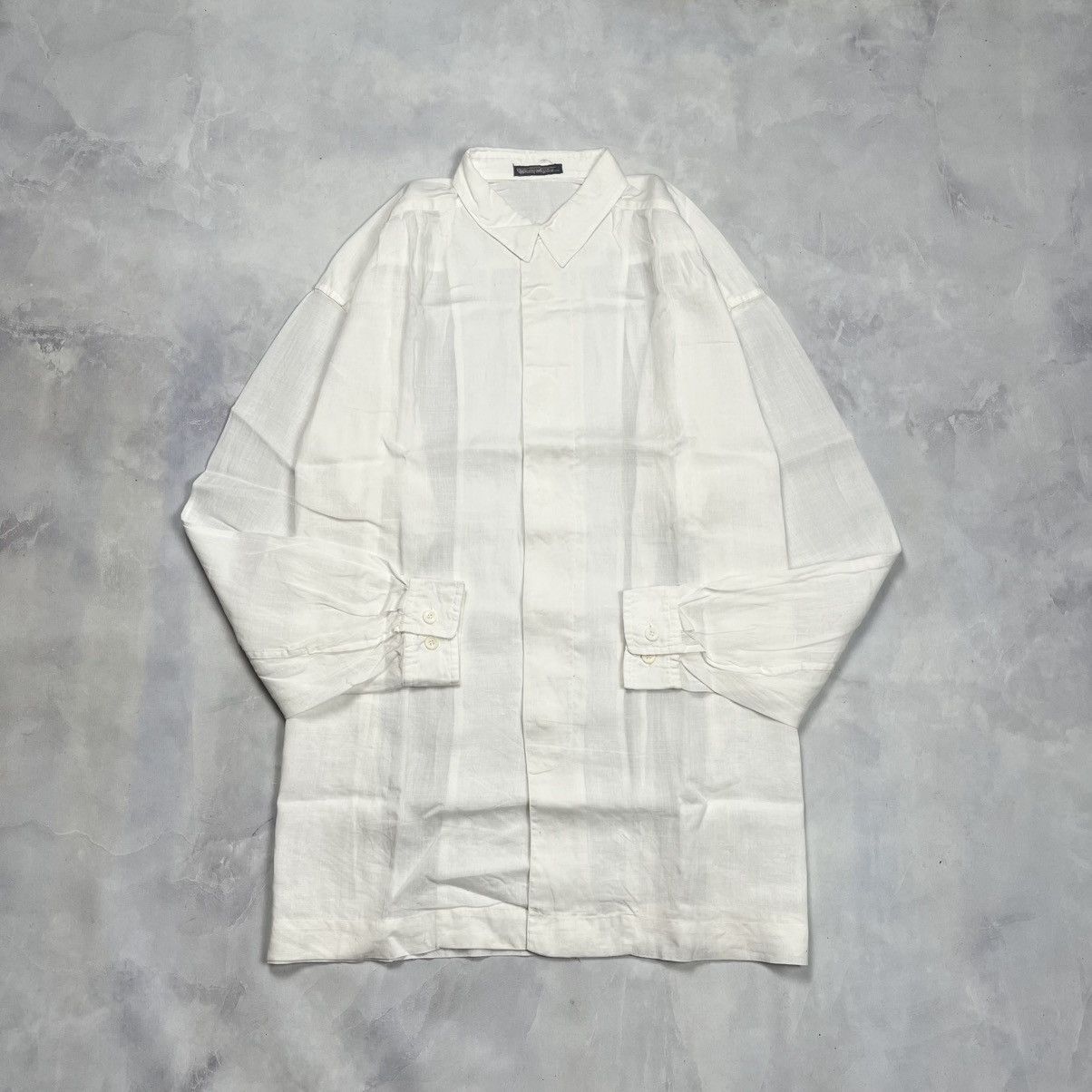 Issey Miyake 80’s Issey Miyake Button Up Shirt Size US XL / EU 56 / 4 - 4 Thumbnail