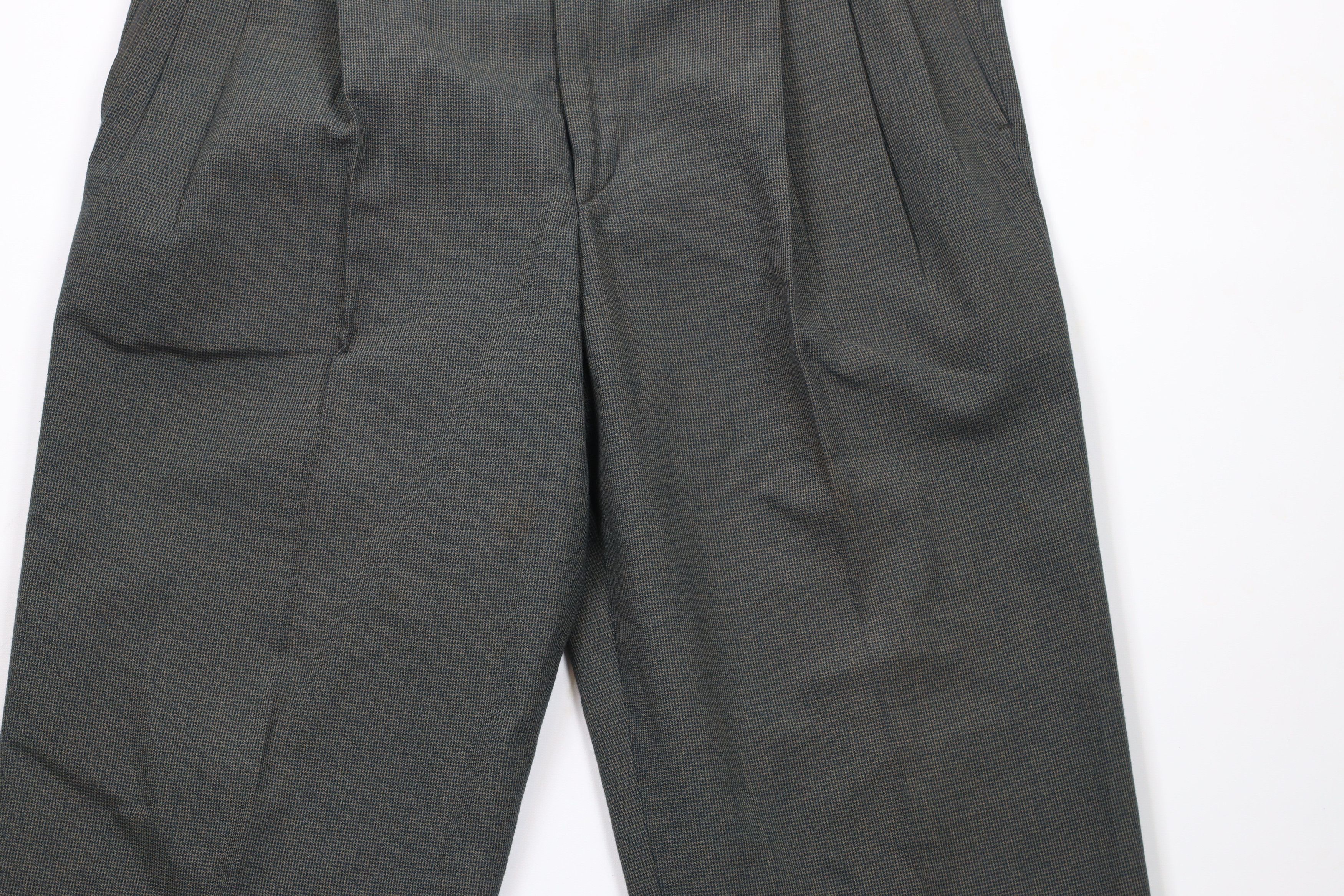 Vintage Vintage 90s Streetwear Wide Leg Houndstooth Chino Pants USA Size US 34 / EU 50 - 3 Thumbnail