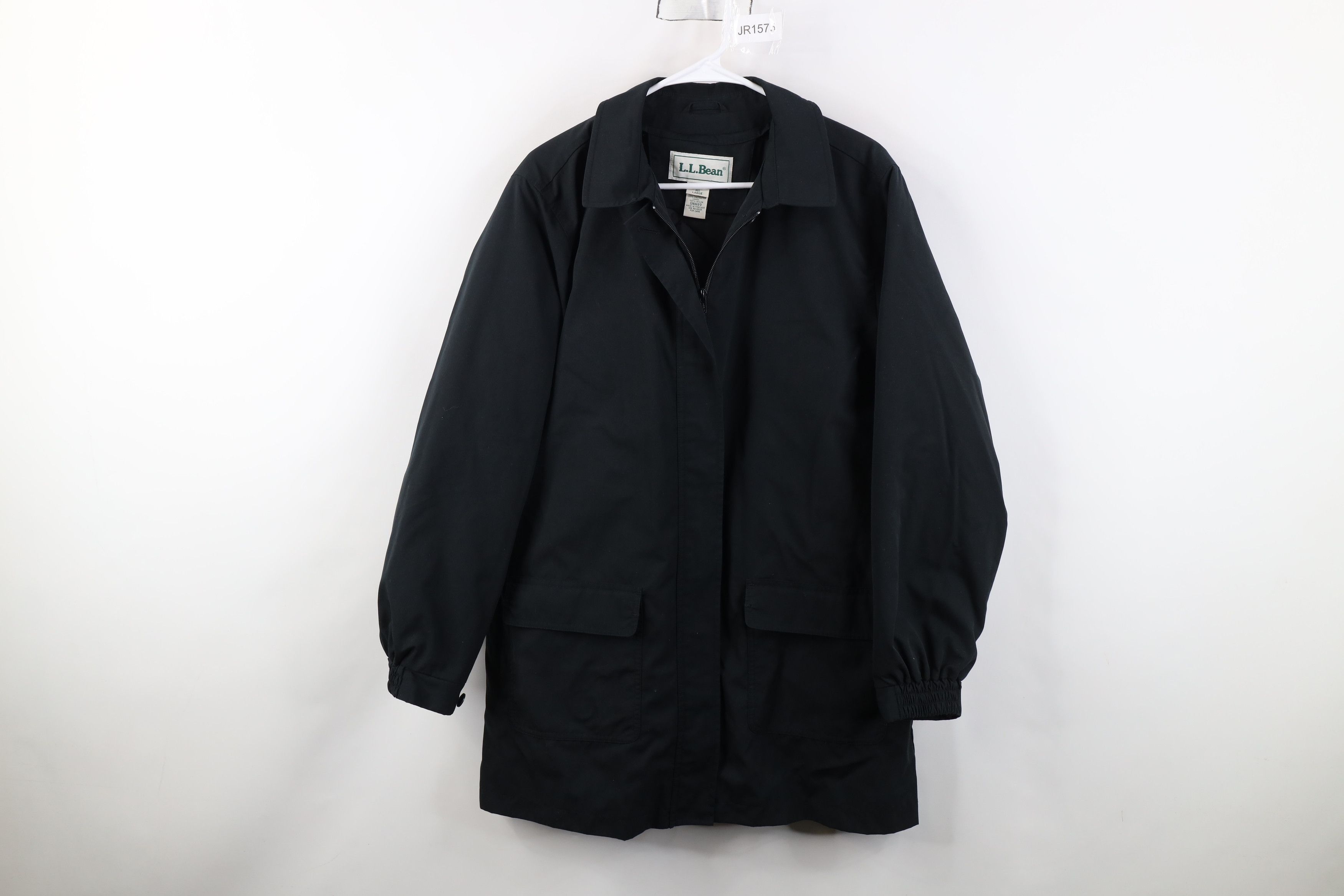 L.L. Bean Vintage 90s LL Bean Quilted Lined Microfiber Barn Jacket Size L / US 10 / IT 46 - 1 Thumbnail