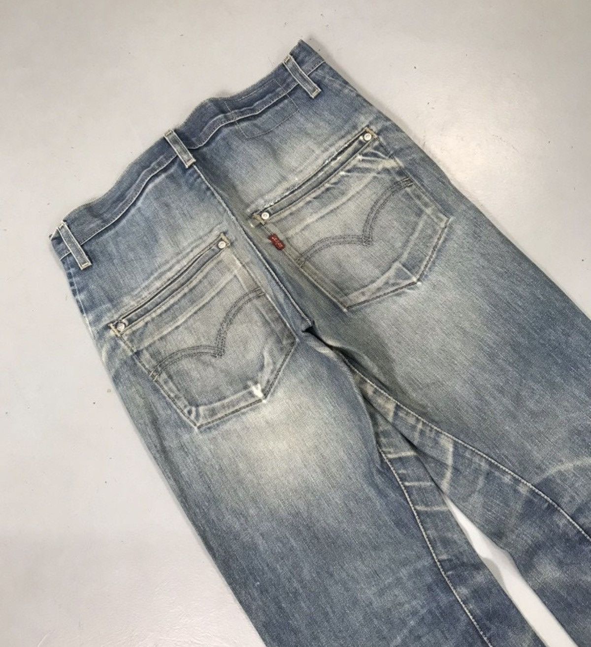 Levi's Vintage Levi’s engineer jeans denim Size US 30 / EU 46 - 3 Thumbnail