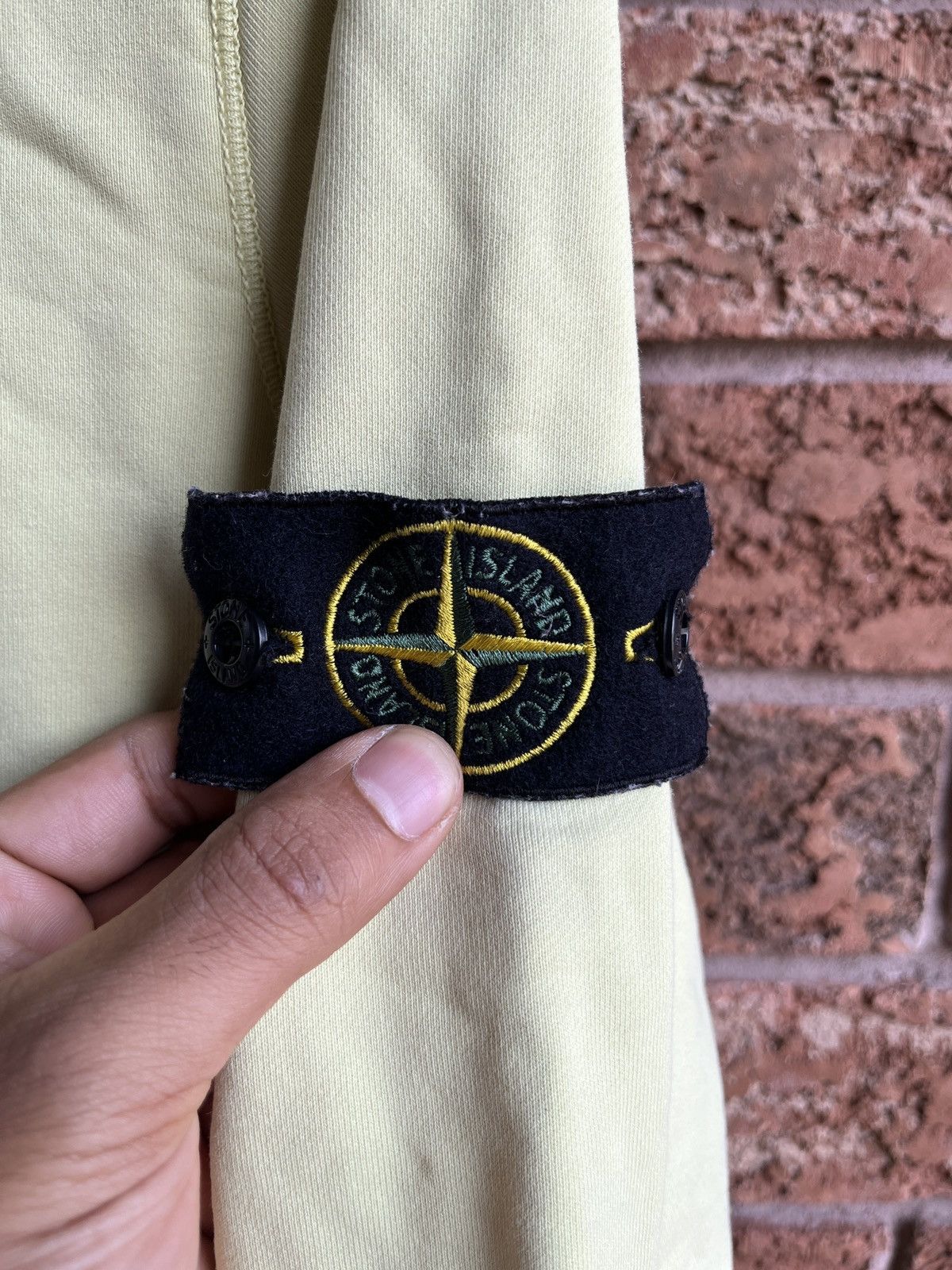 Stone Island Stone Island Patch Hoodie Sz S Size US S / EU 44-46 / 1 - 3 Thumbnail