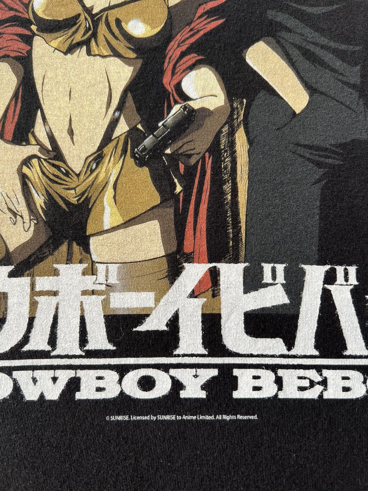 Anime Cowboy Bebop Spike Spiegel Faye Valentine Anime T-shirt Size US XXL / EU 58 / 5 - 6 Thumbnail