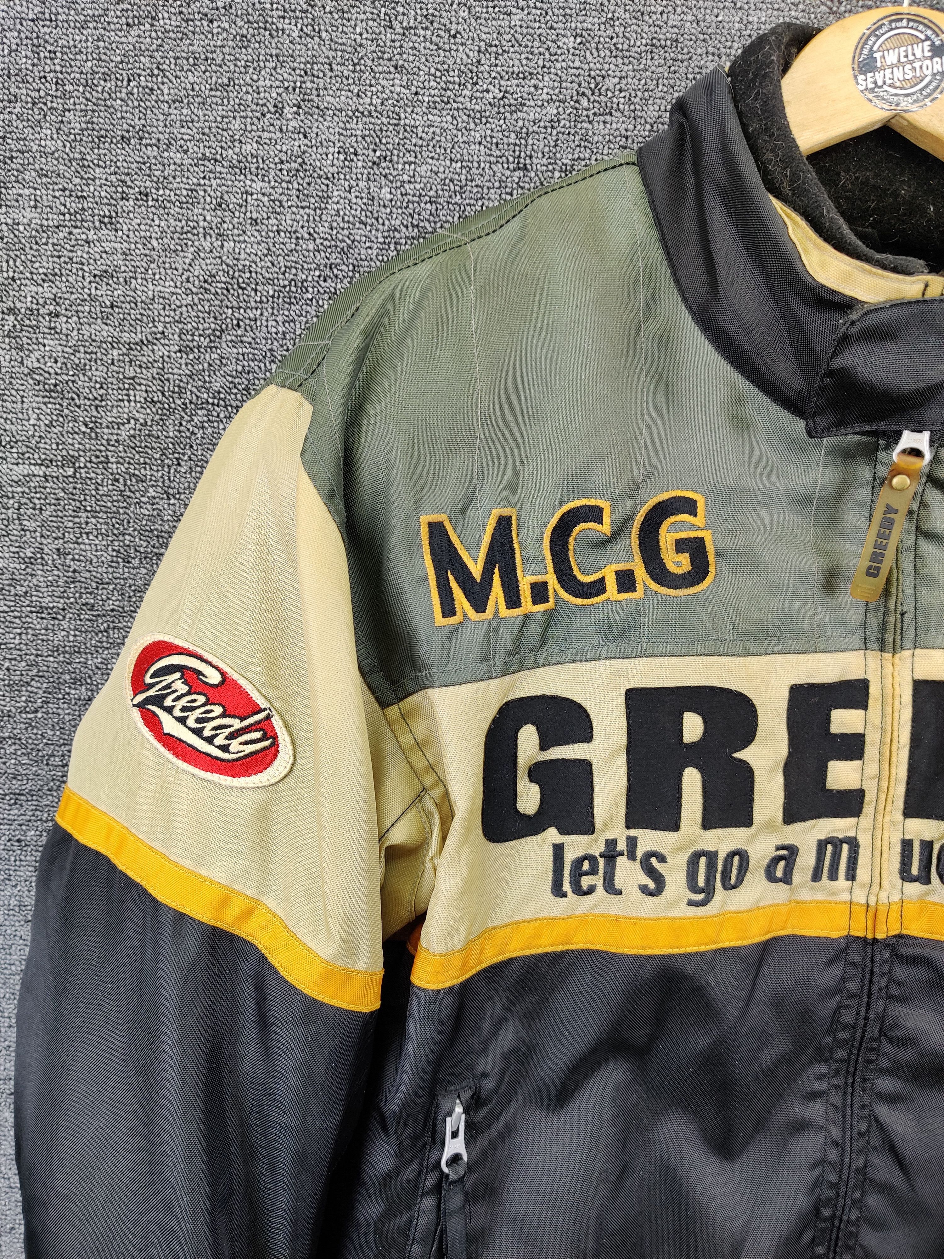 Greedy Genius Vintage Greedy Racing Motorcycle Ridding Jacket Size US M / EU 48-50 / 2 - 6 Thumbnail